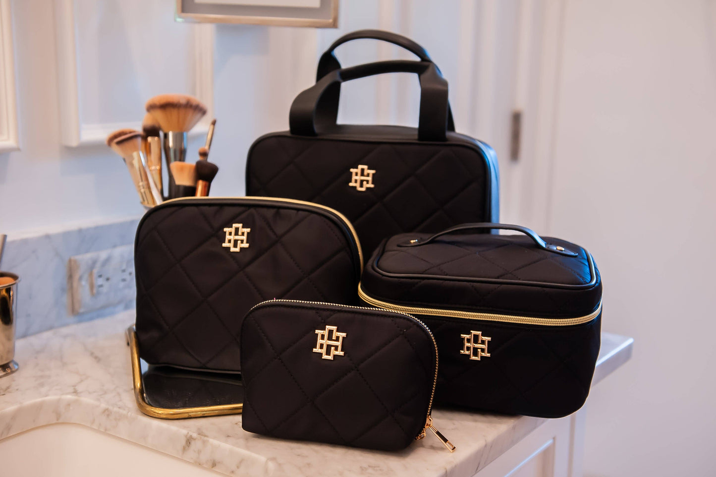 Punta Cana Large Case Black Nylon