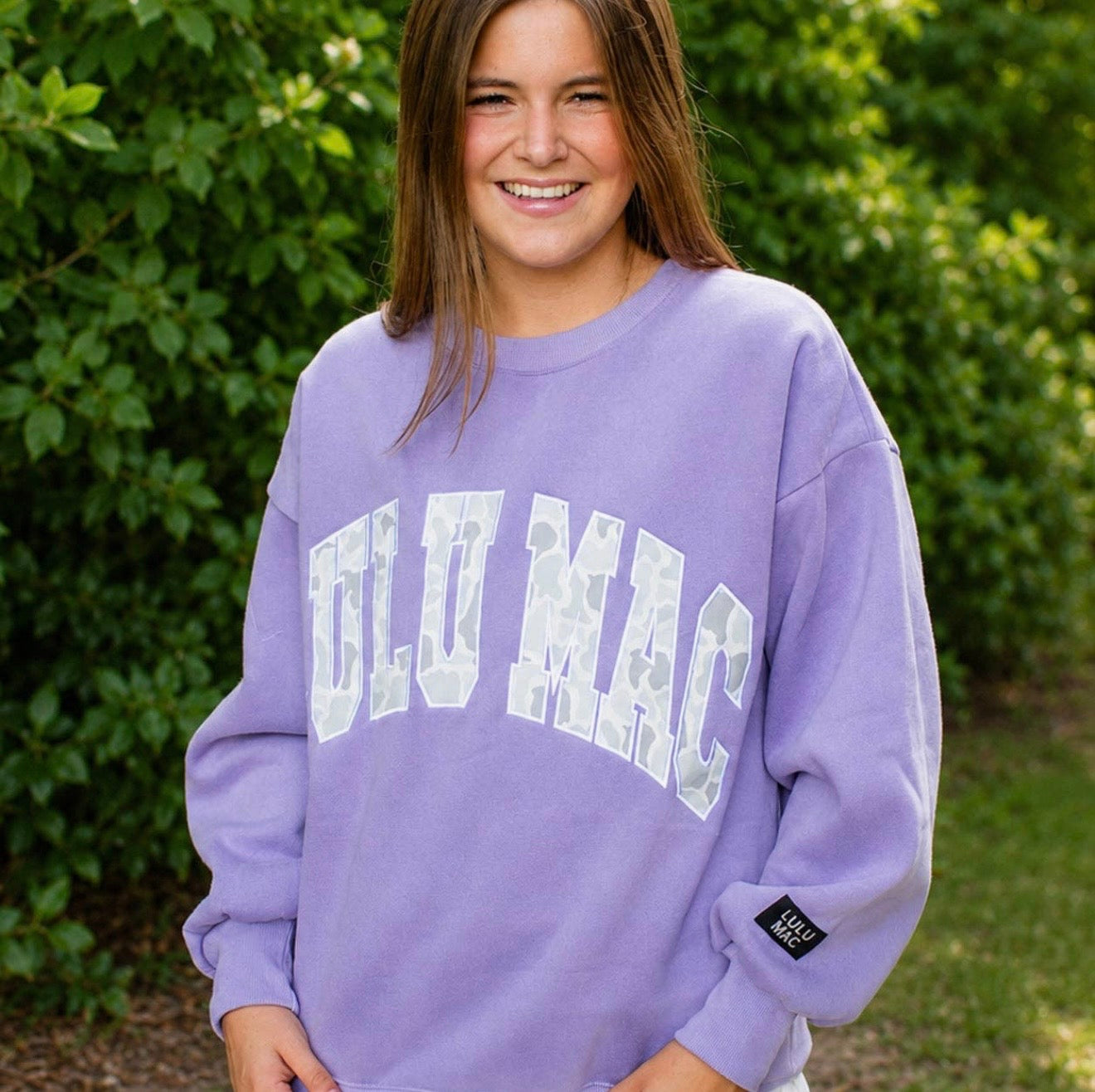 Purple/Camo LM Sweatshirt