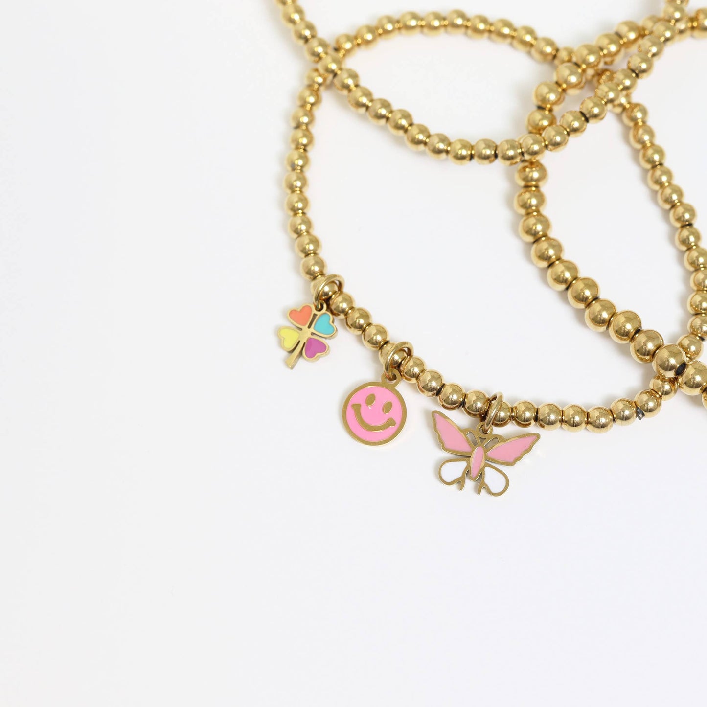 18kt Gold Filled Beaded Bracelet