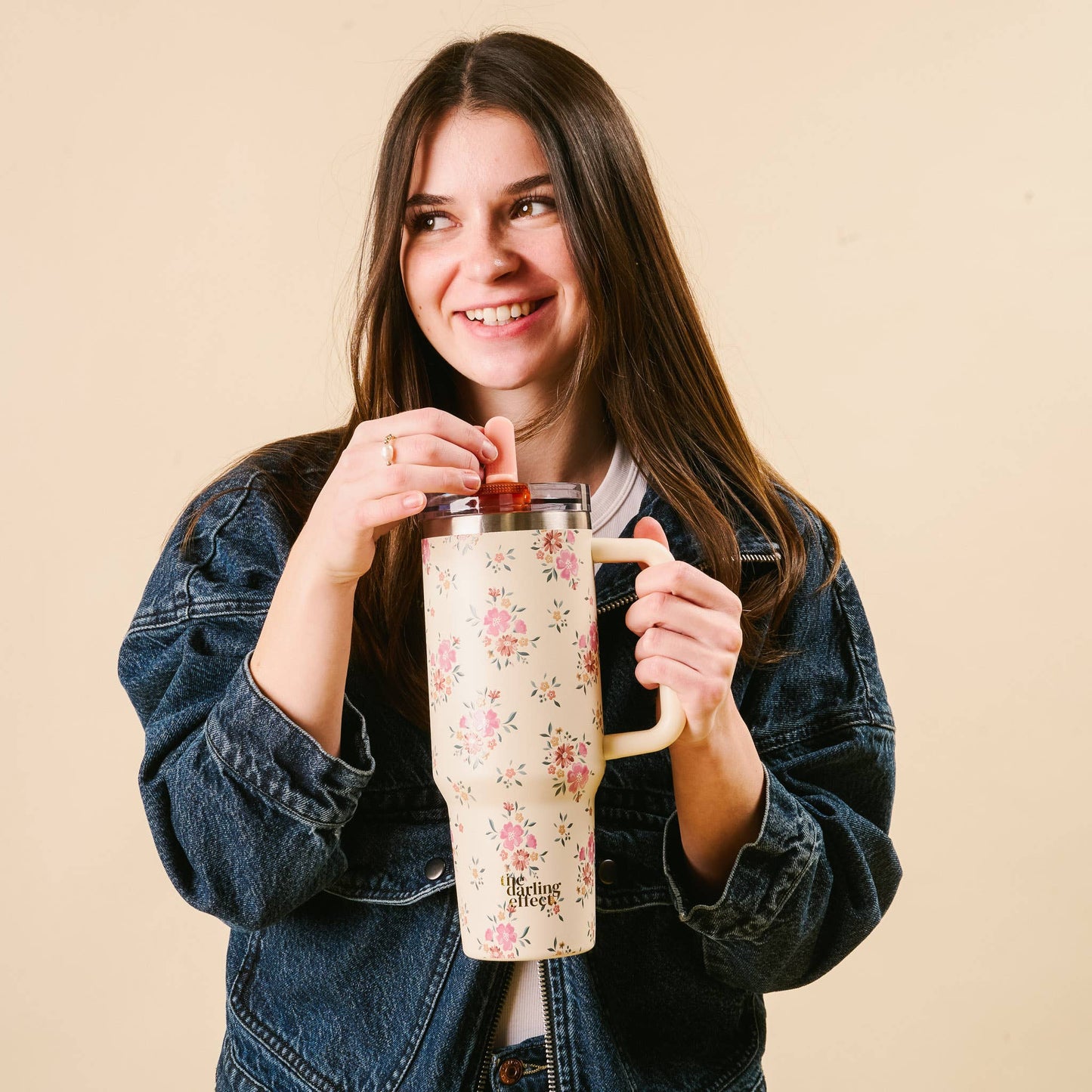 Endless Daydream Cream Tumbler - 40 OZ