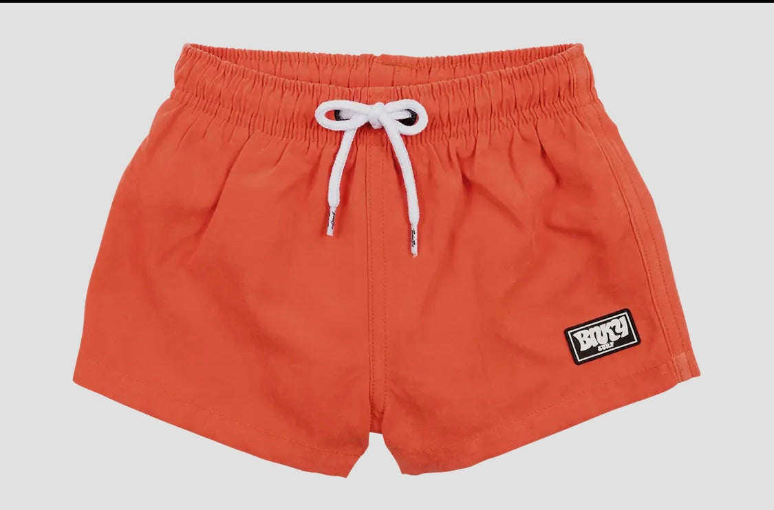Binky Bro- Tangerine Suede Swim