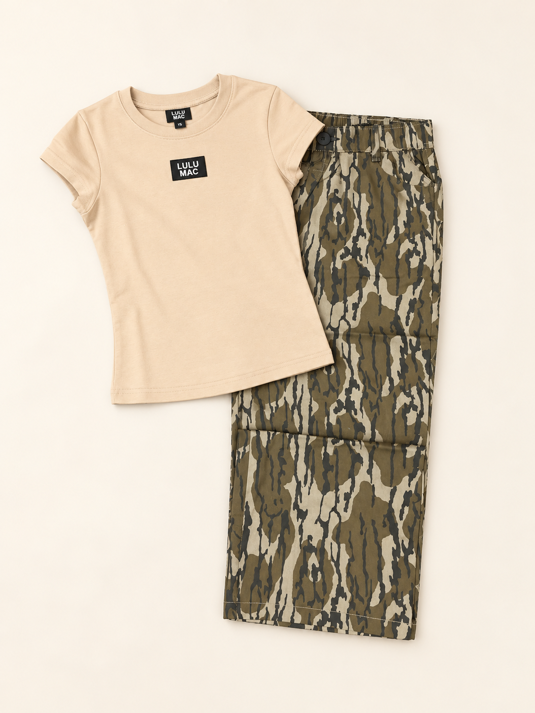Youth Mossy Oak Bottomland Pant- LULU MAC