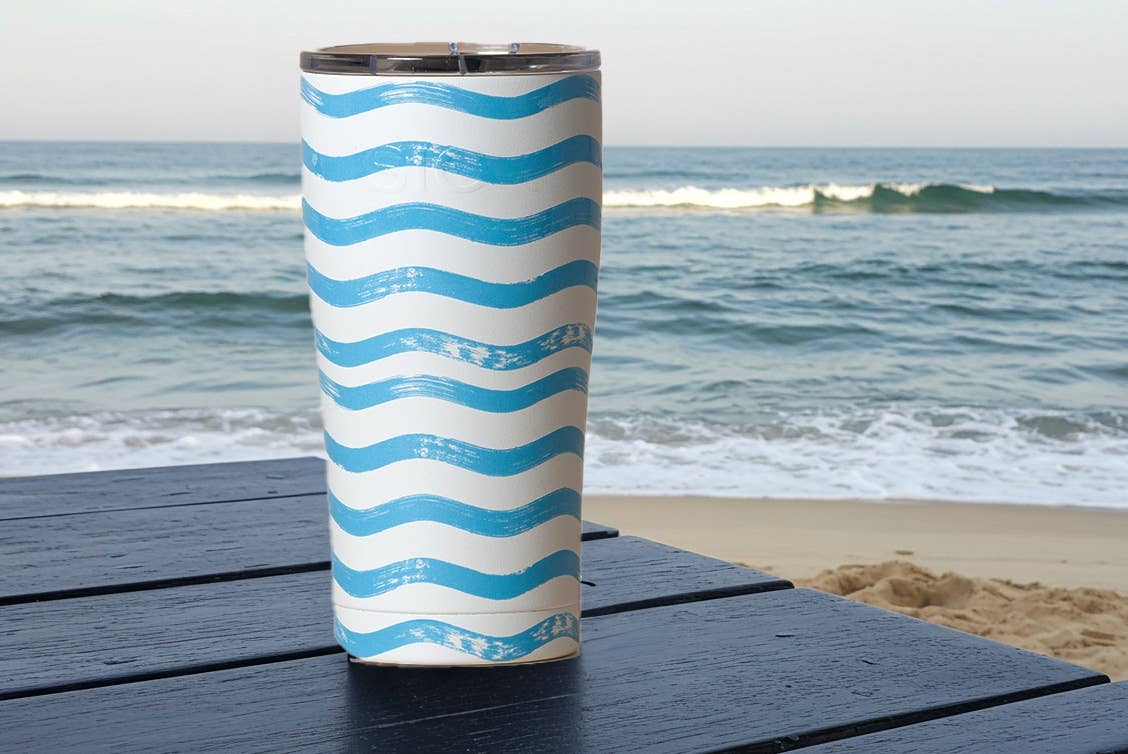 SIC | "Coastal Cruise" Stainless Tumblers and Water Bottles