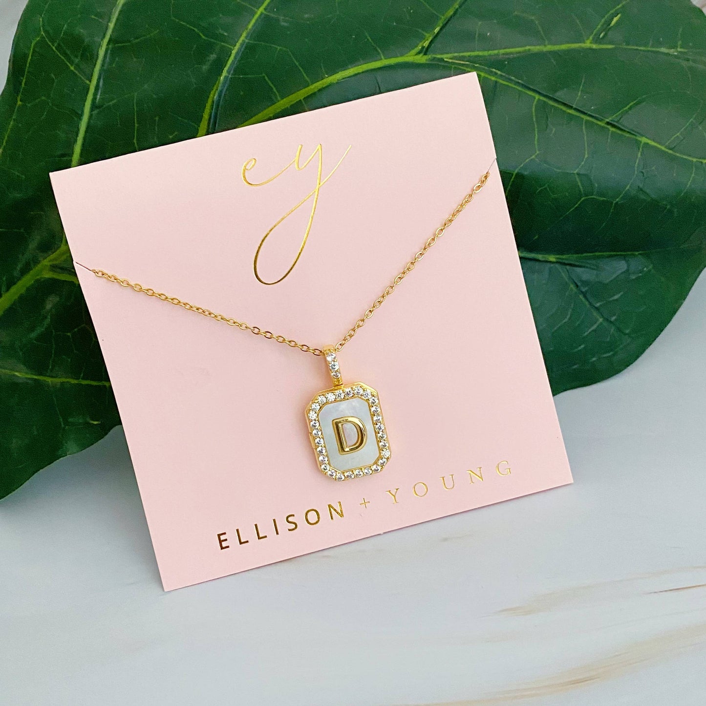 Initial Locket Necklace