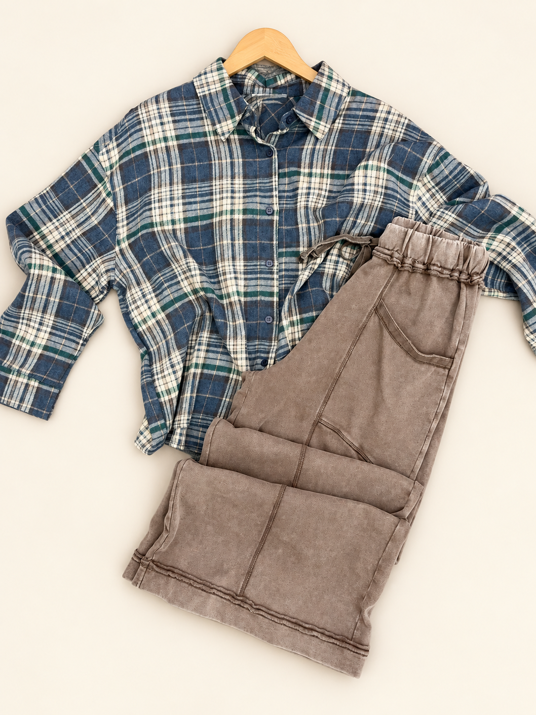 Pamela Flannel Top