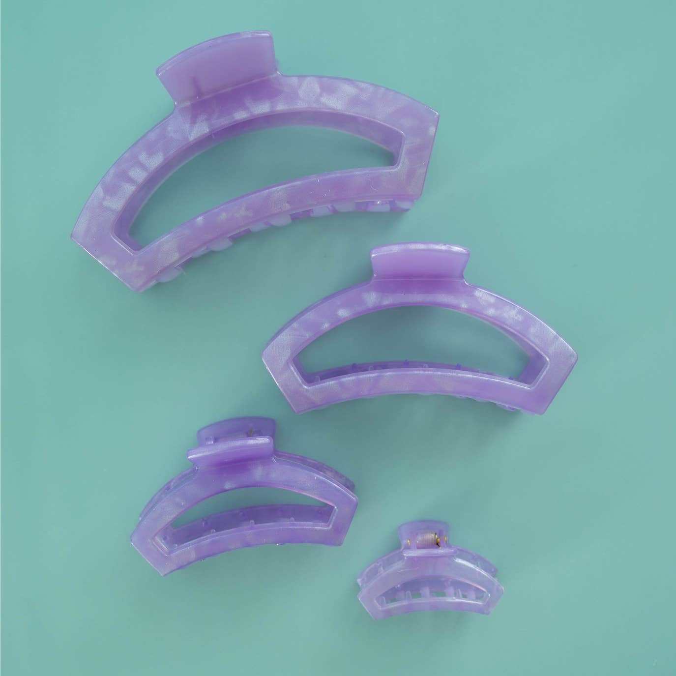 Open Hair Clip | Small | Lavender Mist