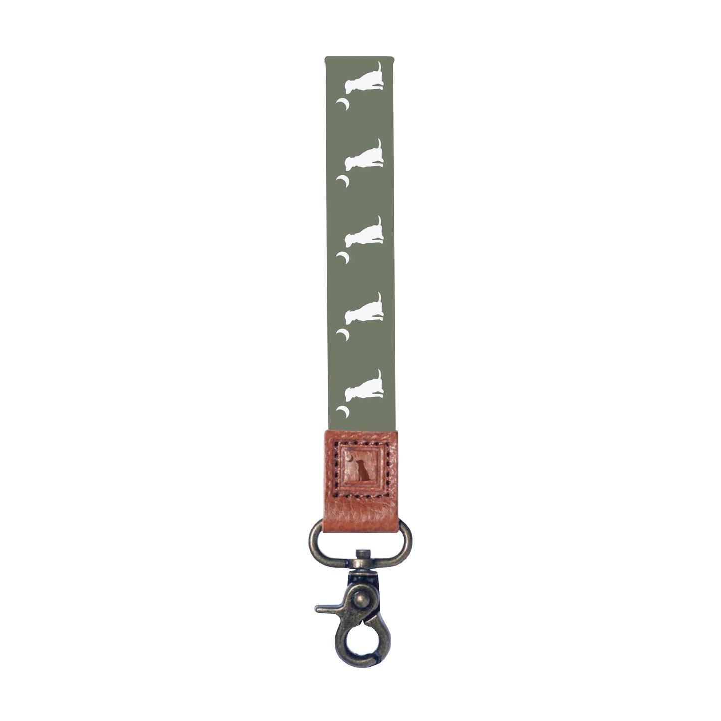 Wrist Lanyard - Thyme Dog & Moon
