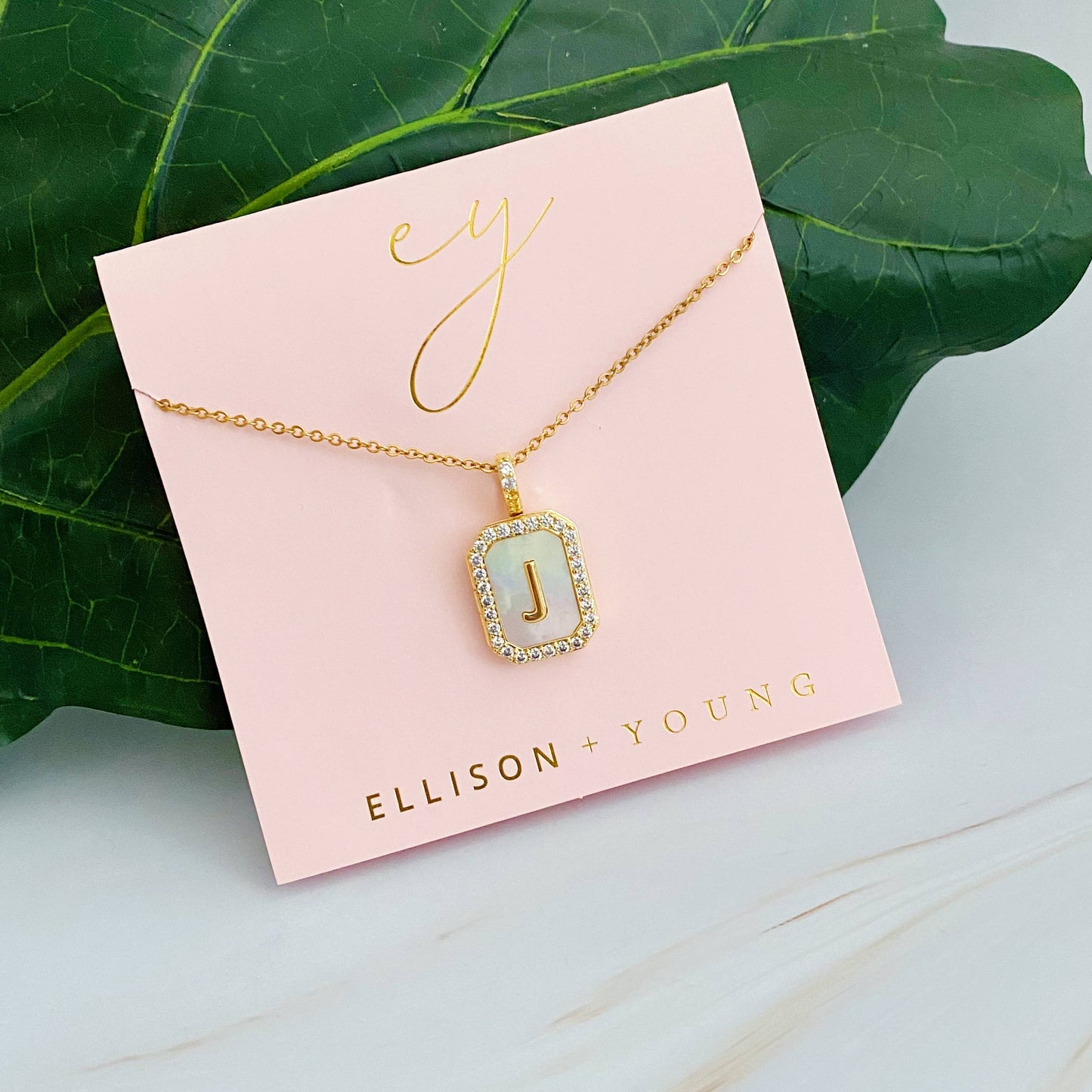 Initial Locket Necklace