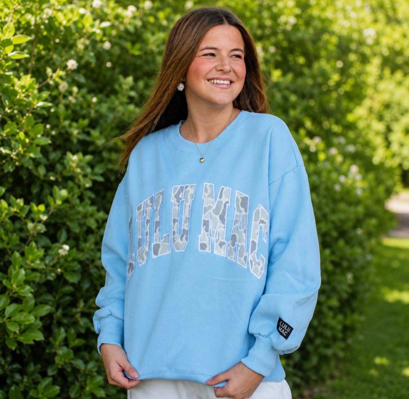 Light Blue/Camo LM Sweatshirt
