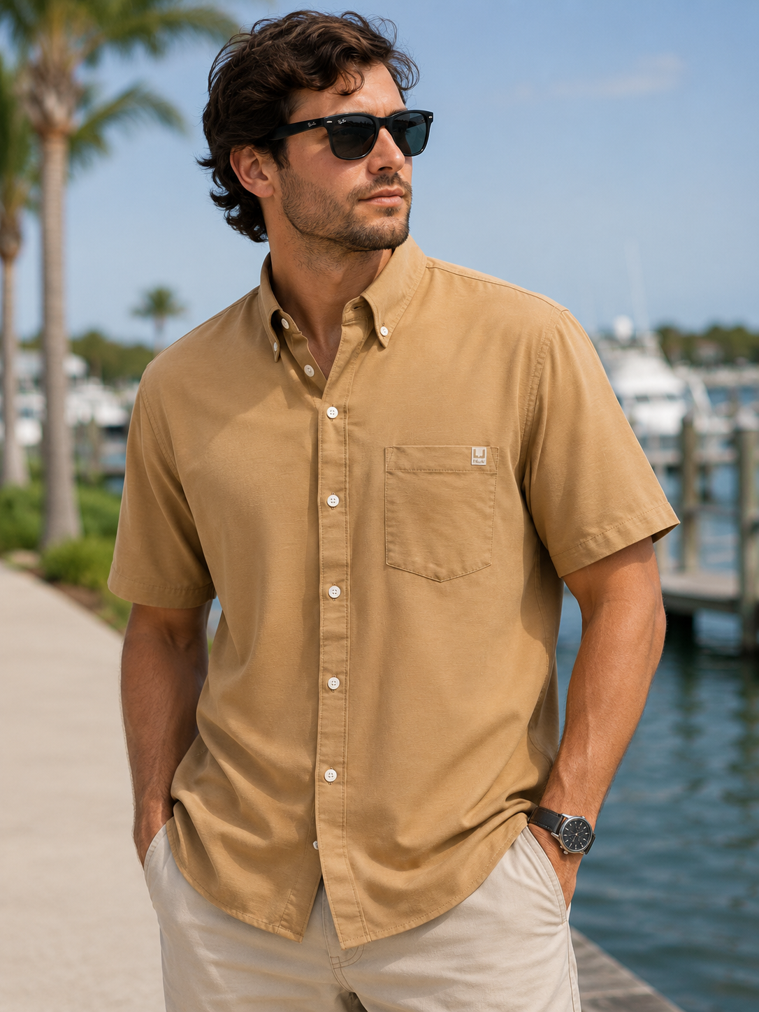 Kona Solid Shirt - Starfish