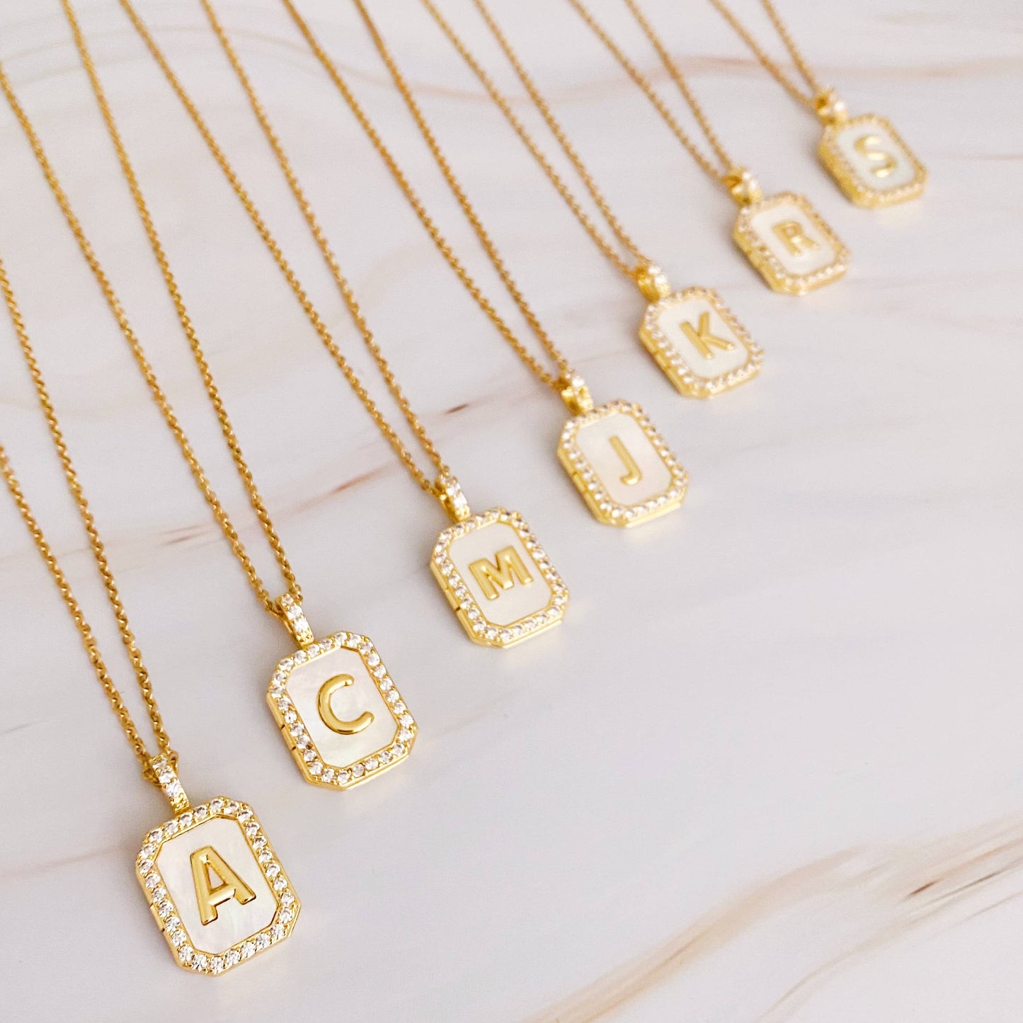 Initial Locket Necklace