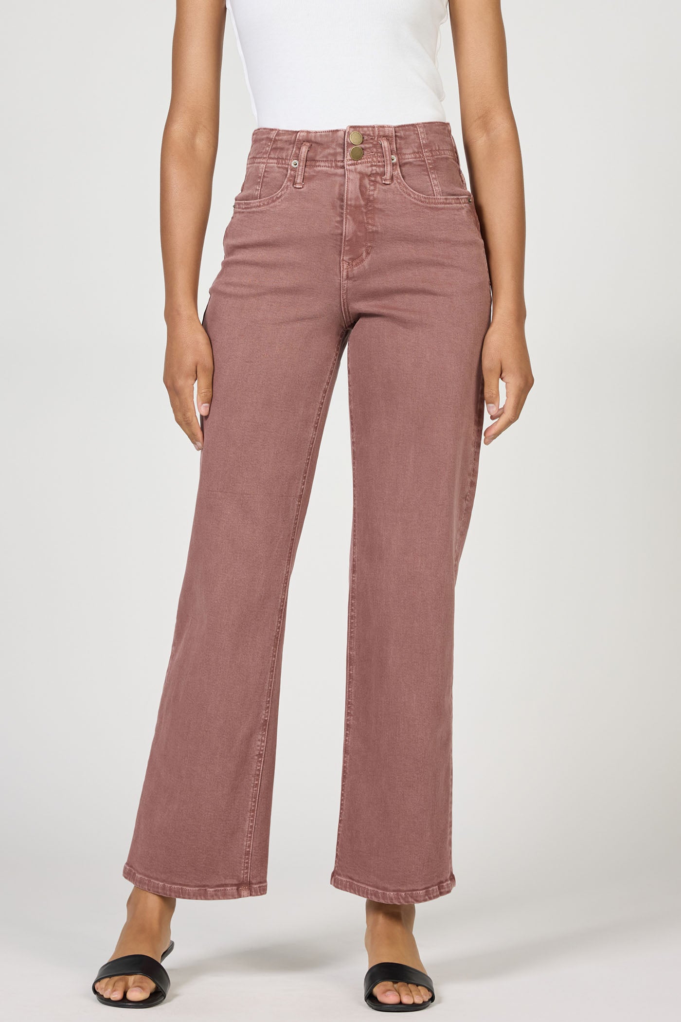 Holly Jeans - Raisin