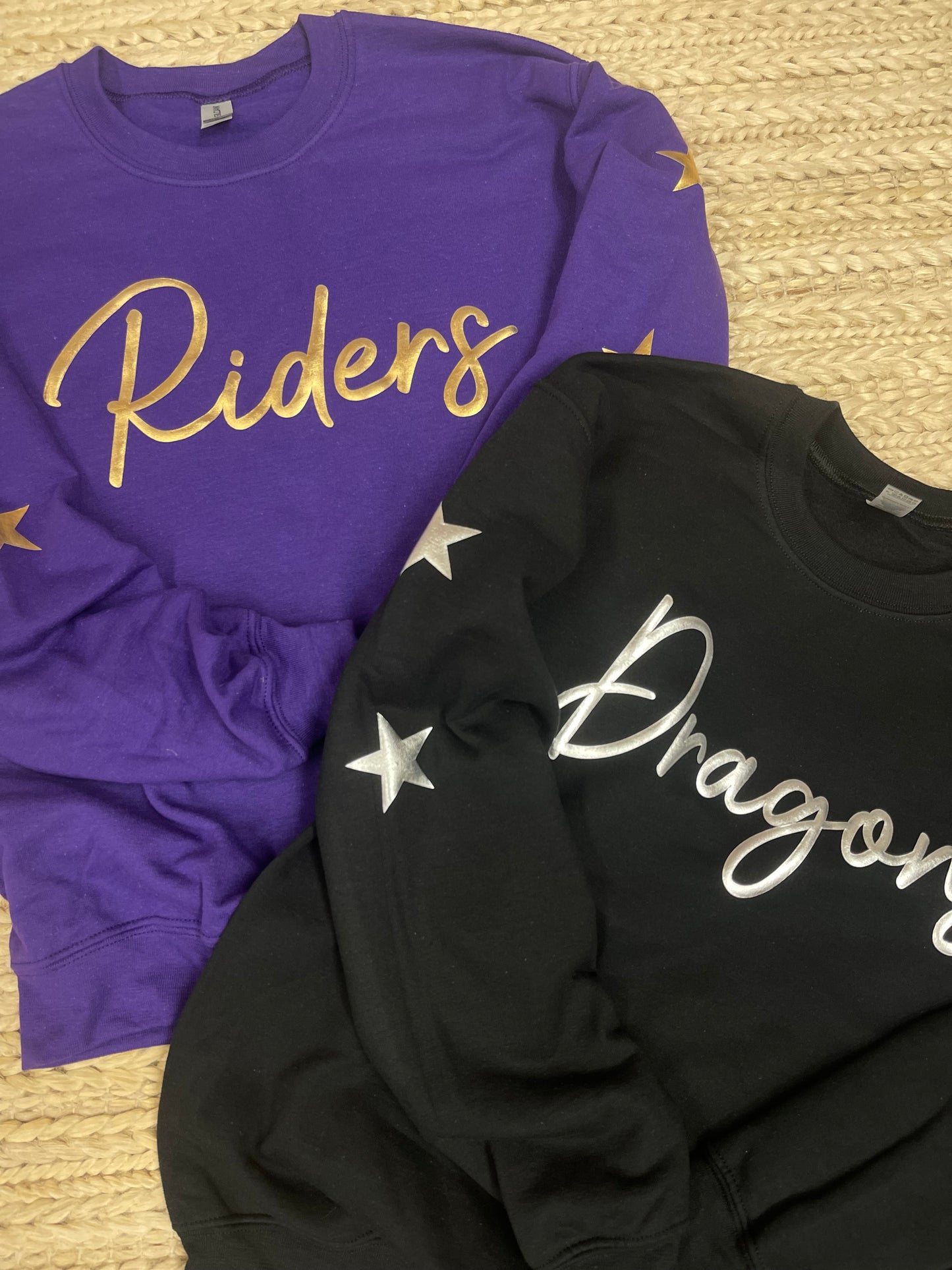 Puff Vinyl Spirit Sweatshirts