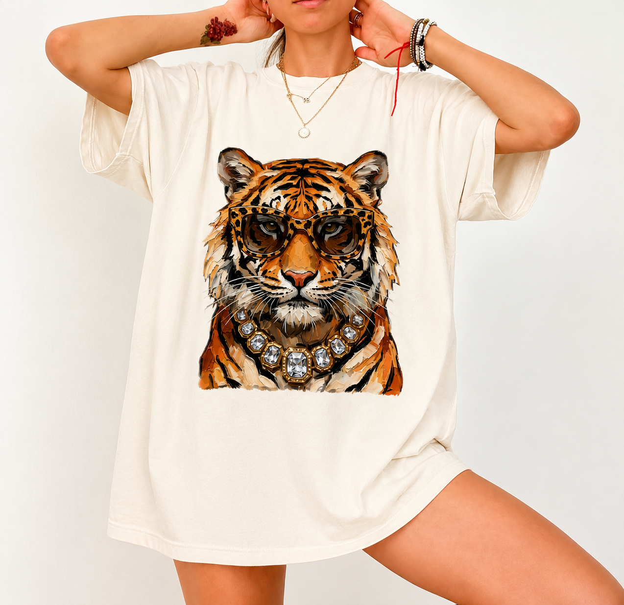 Glam Tiger Tee