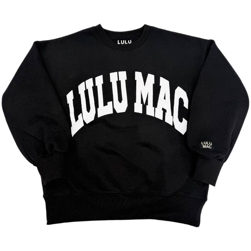 Lulu Mac Black/White Sweatshirt