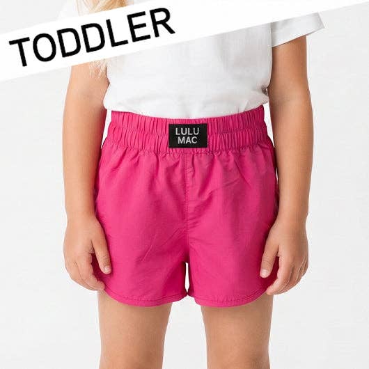 Hot Pink LM Shorts - TODDLER