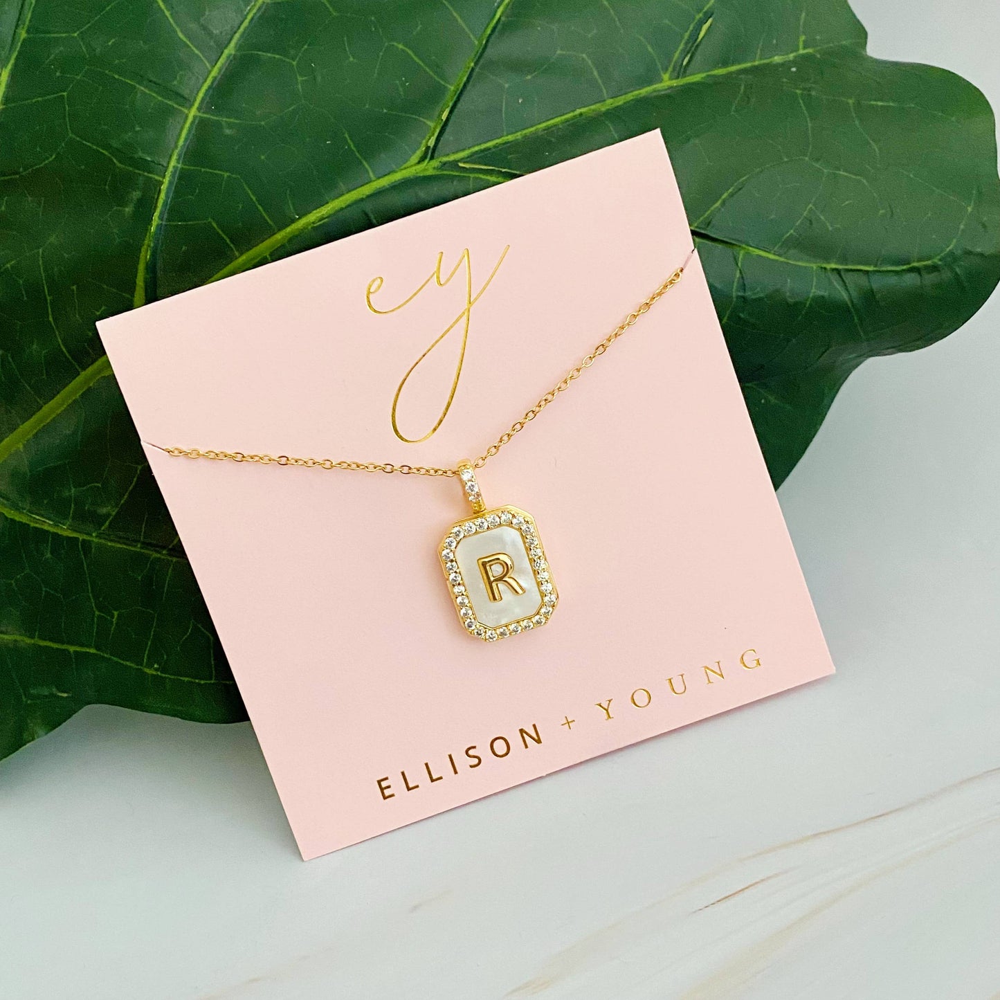 Initial Locket Necklace