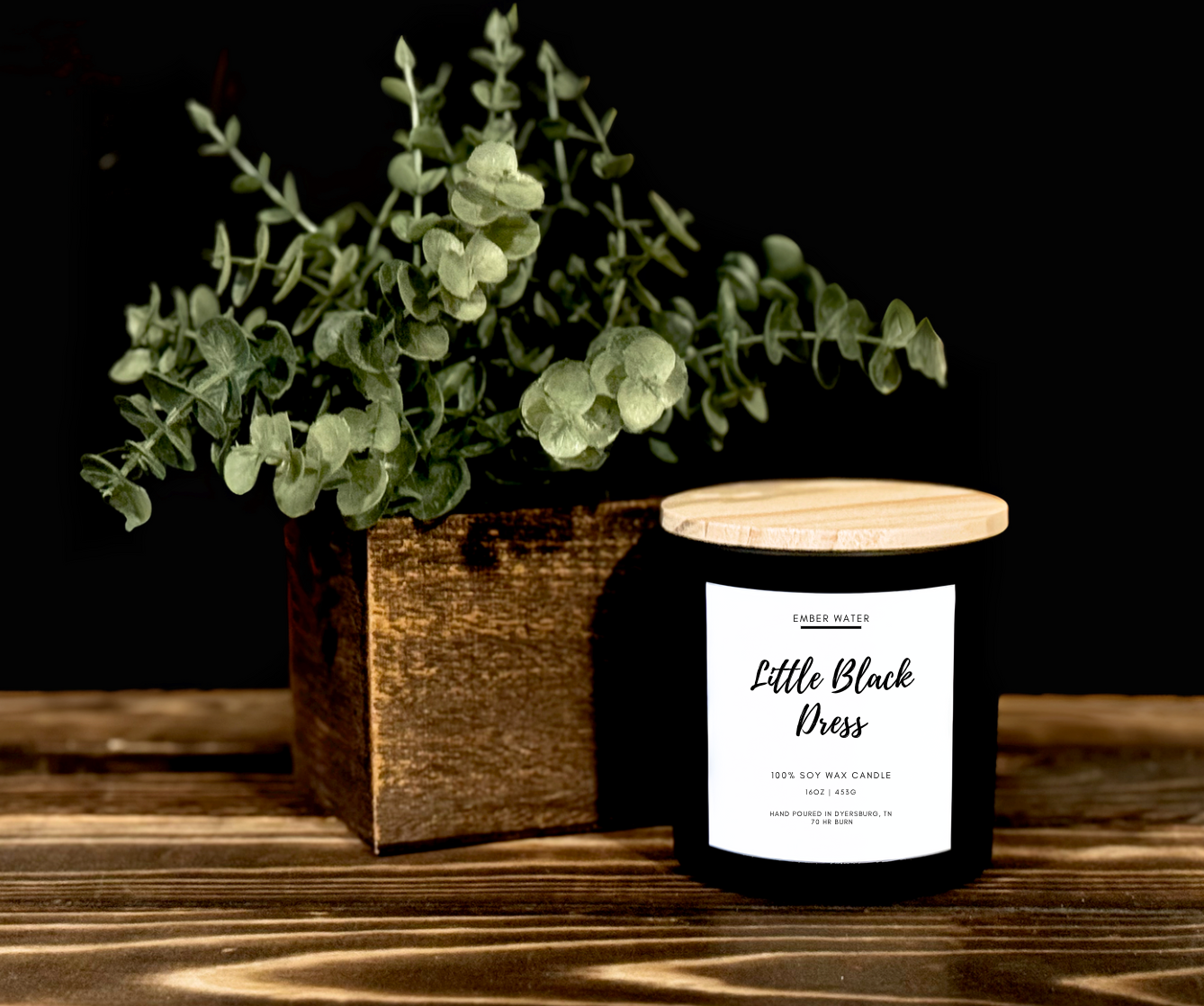 Little Black Dress 16 oz 100% Soy Candle