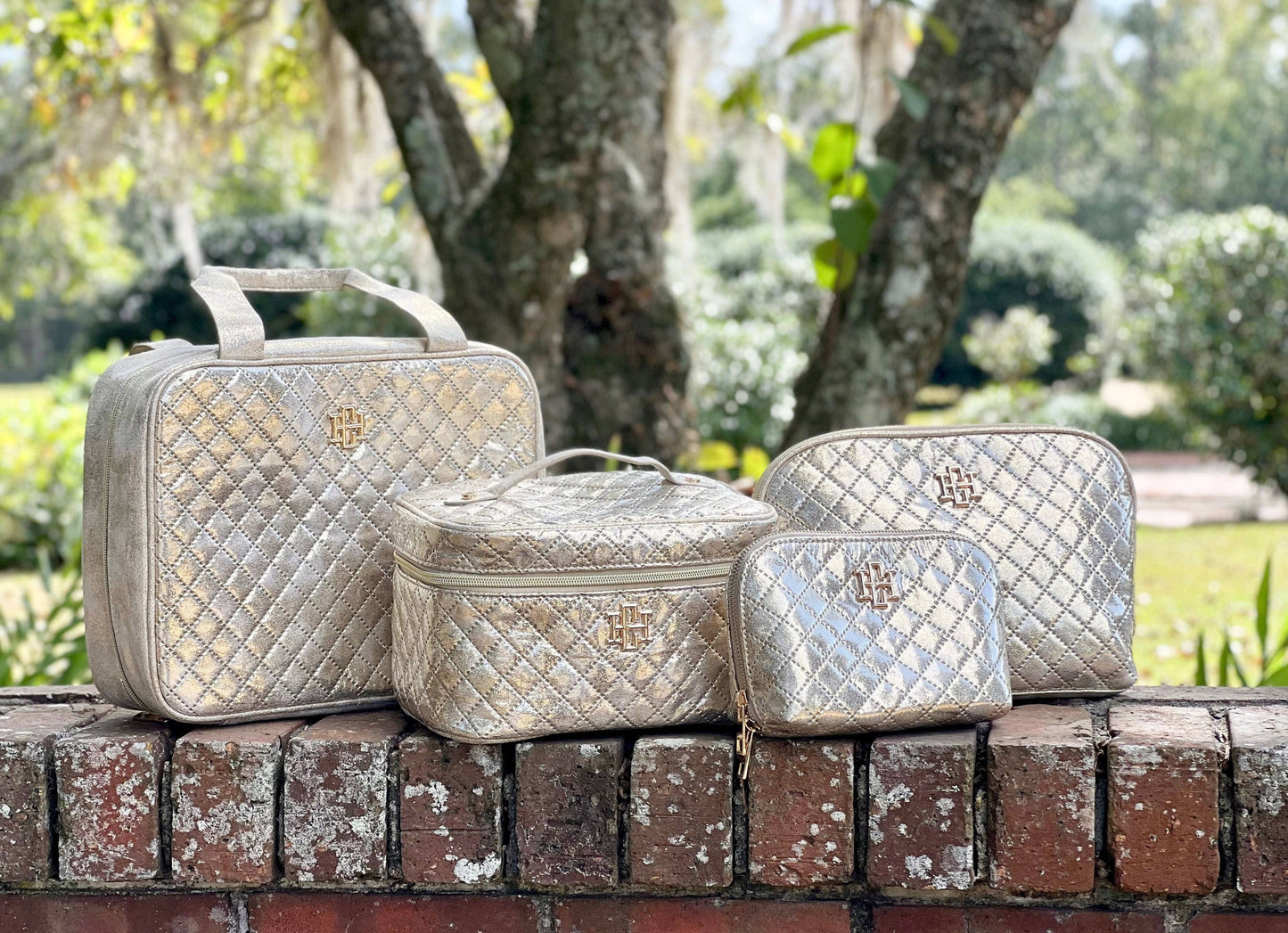 Capri Large Pouch Champagne