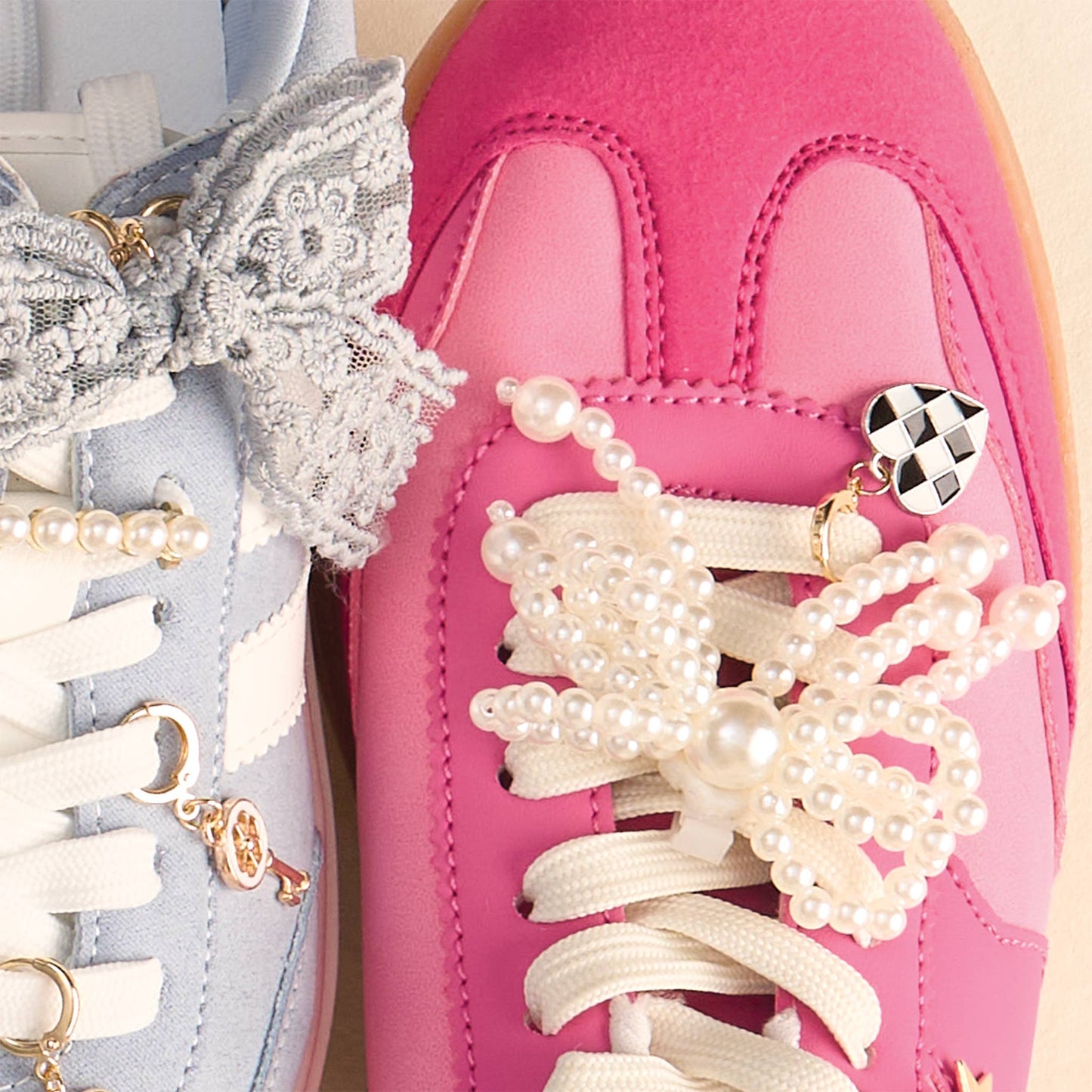 Dazzle Shoe Charm Pack-Pretty in Pearl