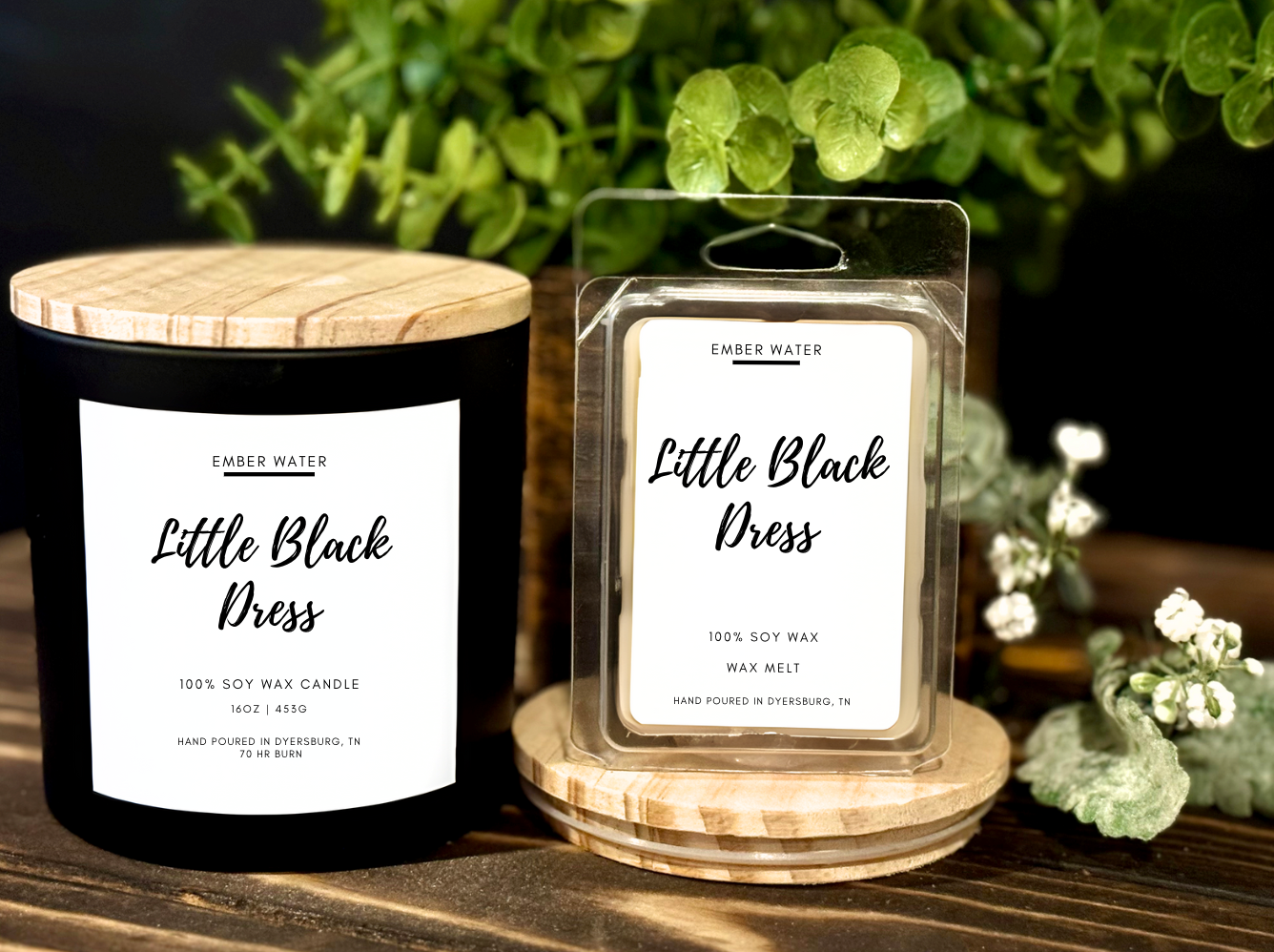 Little Black Dress 16 oz 100% Soy Candle