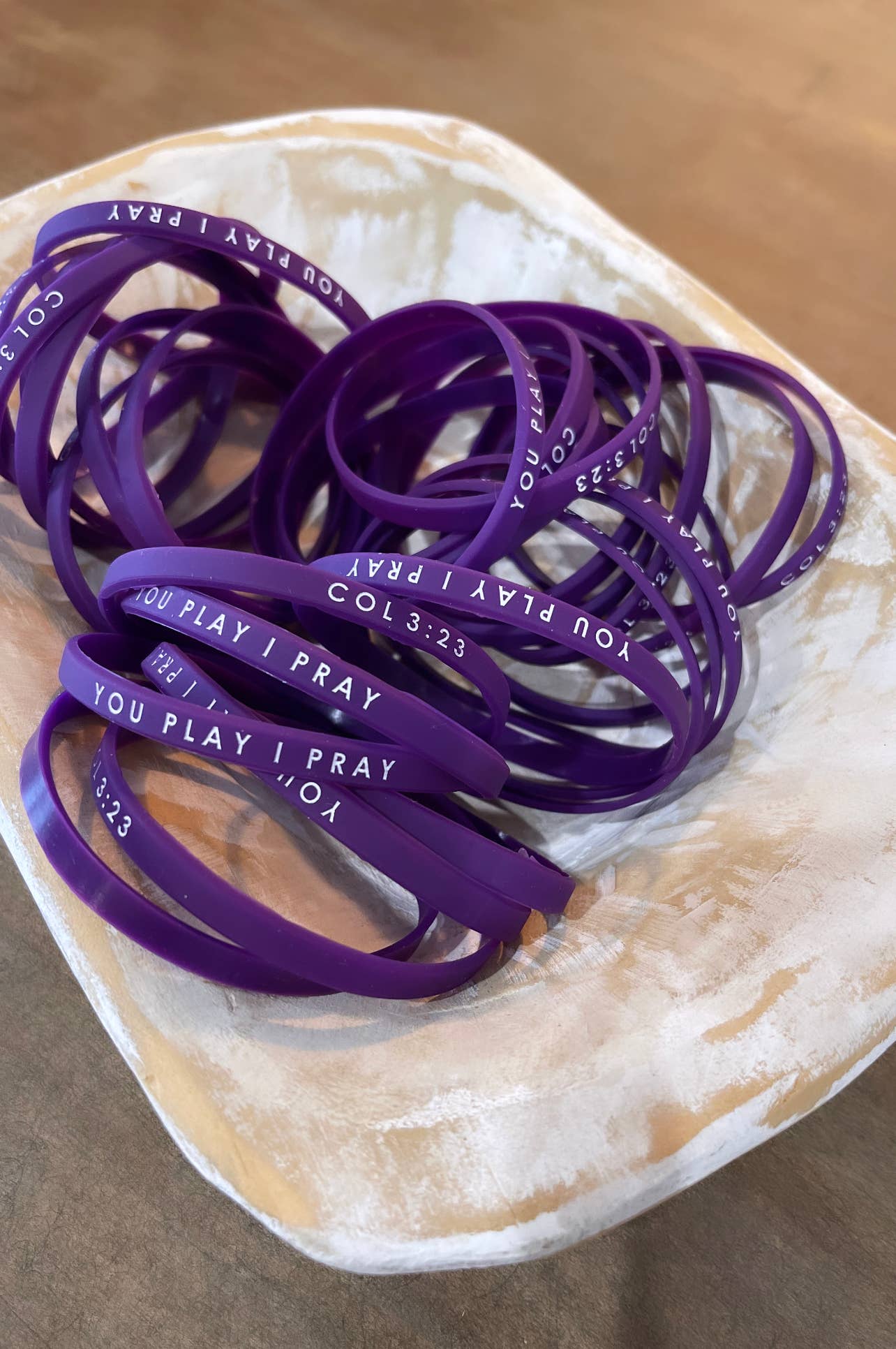 Team Spirit Bracelets | Christian Gameday Gift | Sport Mom