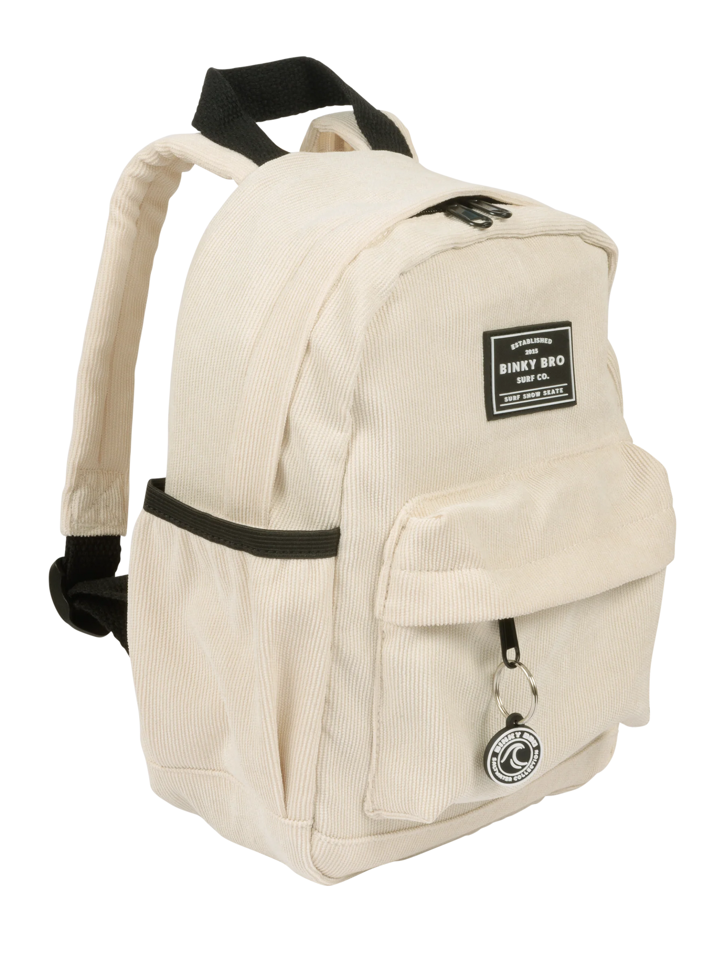 Binky Bro- Cream Cord Backpack