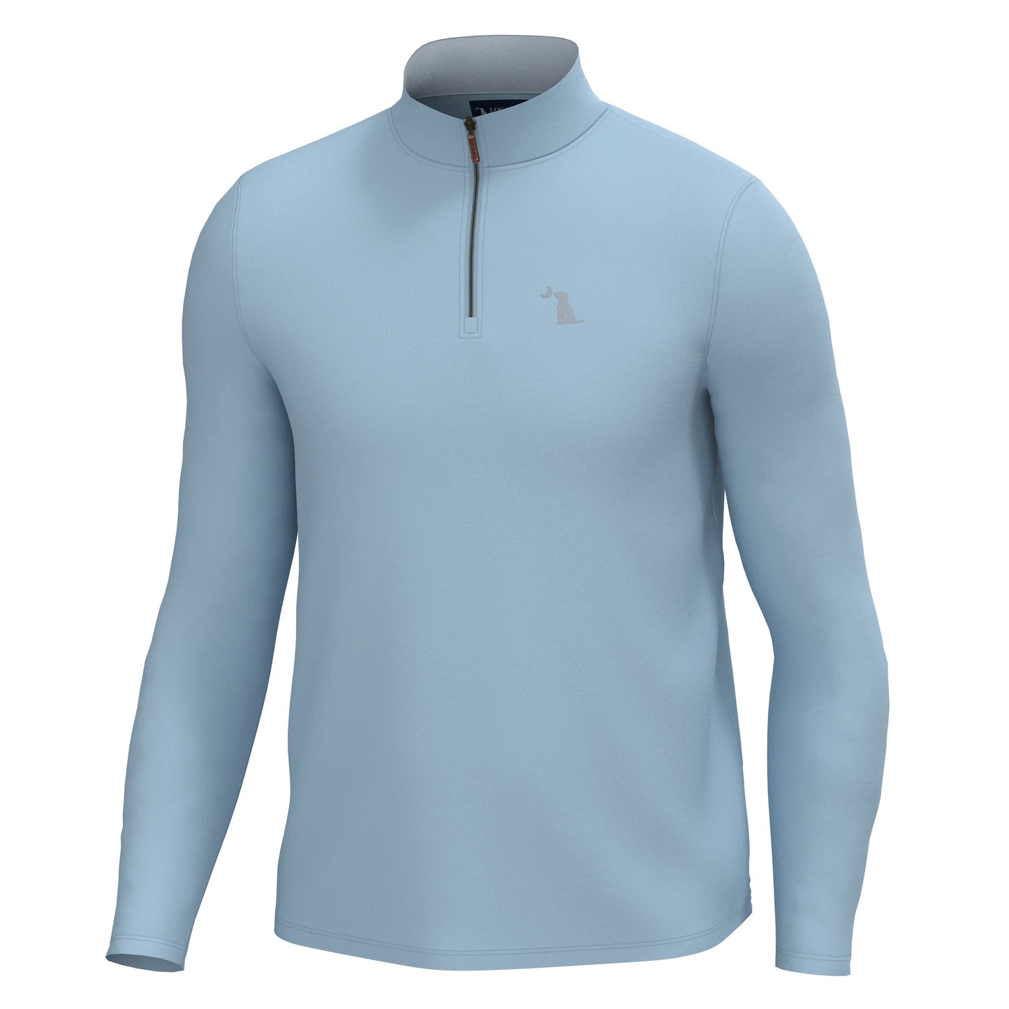 Bentley Quarter Zip - Columbia Blue