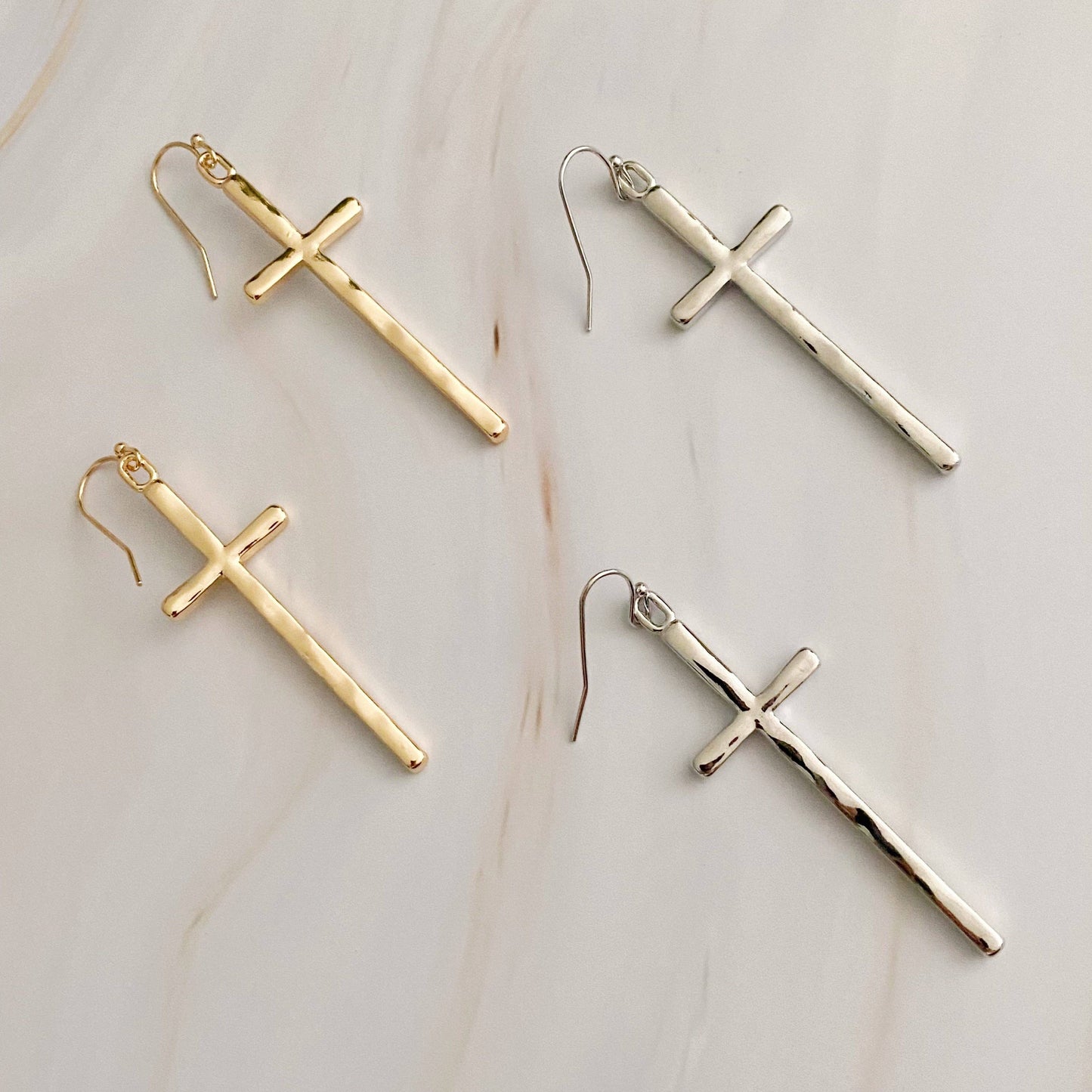 Cross Earrings