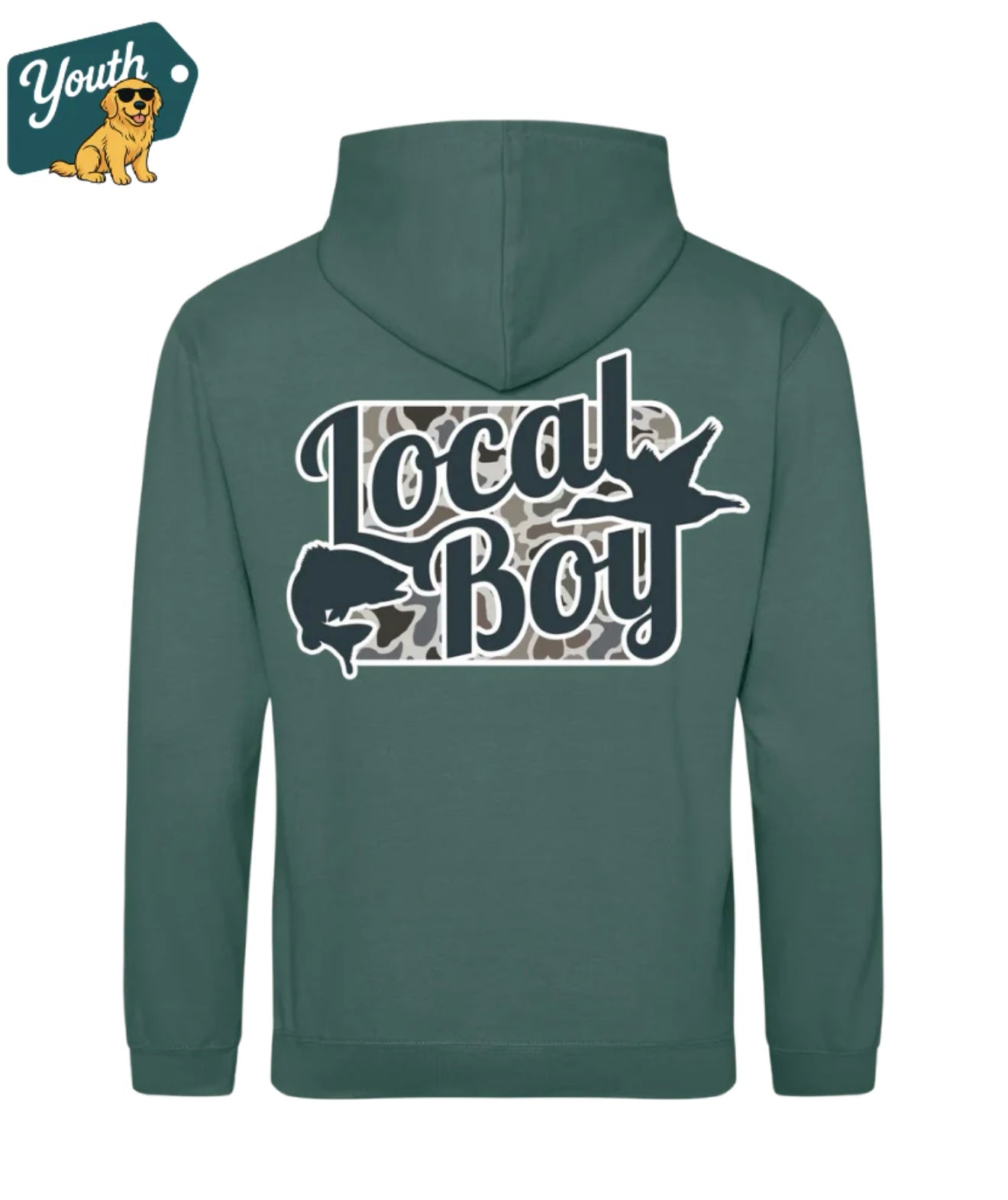 Open Season Localflage Hoodie - YOUTH