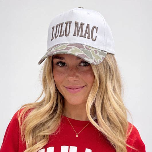 LULU MAC LIGHT CAMO CAP