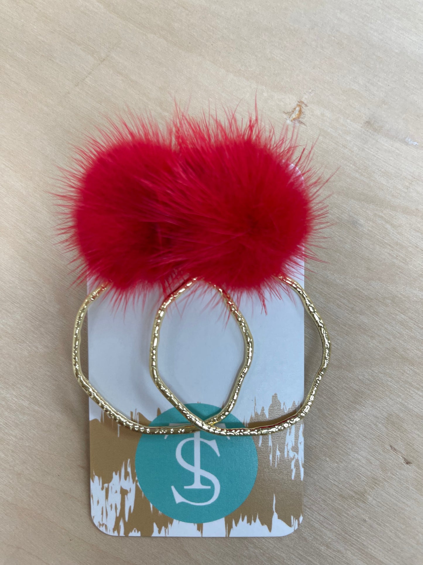 Gameday Puff Earrings