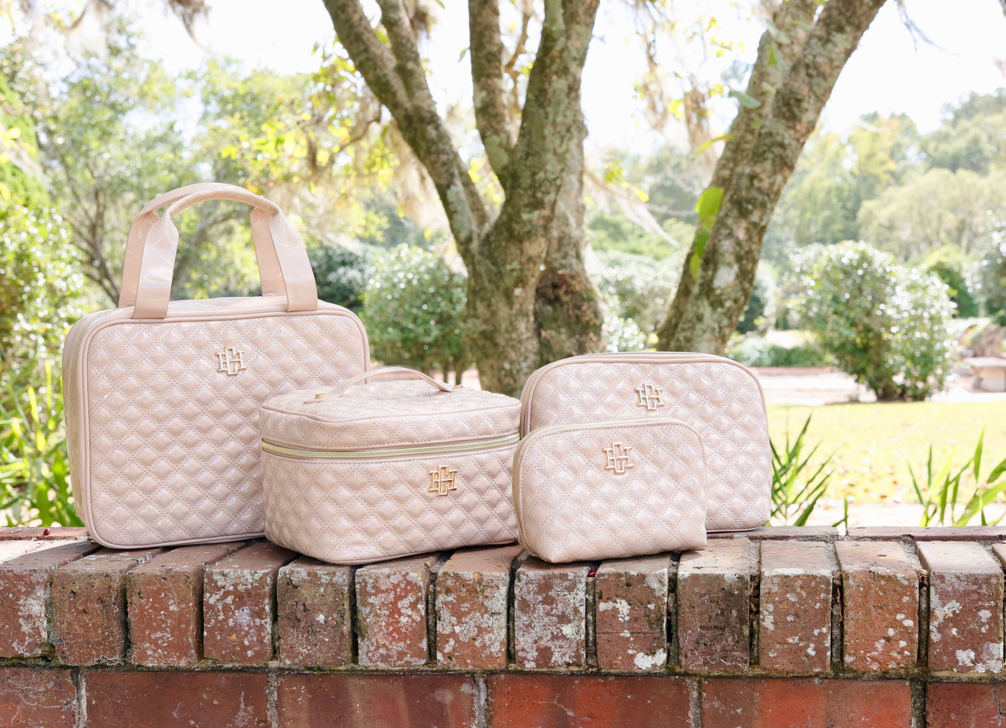 Capri Large Pouch Nude Patent S