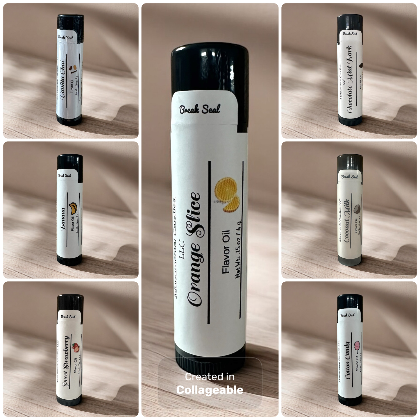 Orange Lip Balm