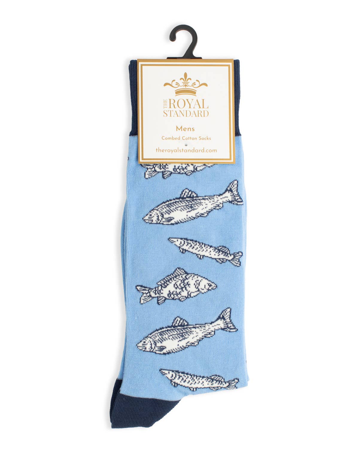 Men's Go With The Flow Socks Blue/Navy One Size