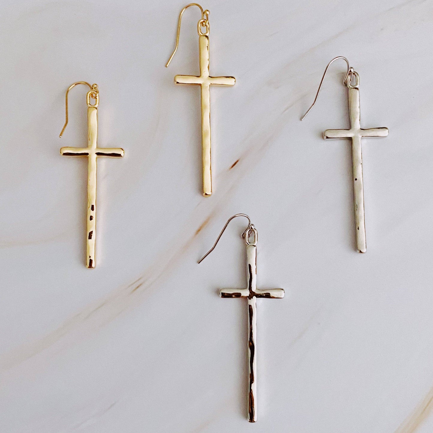 Cross Earrings