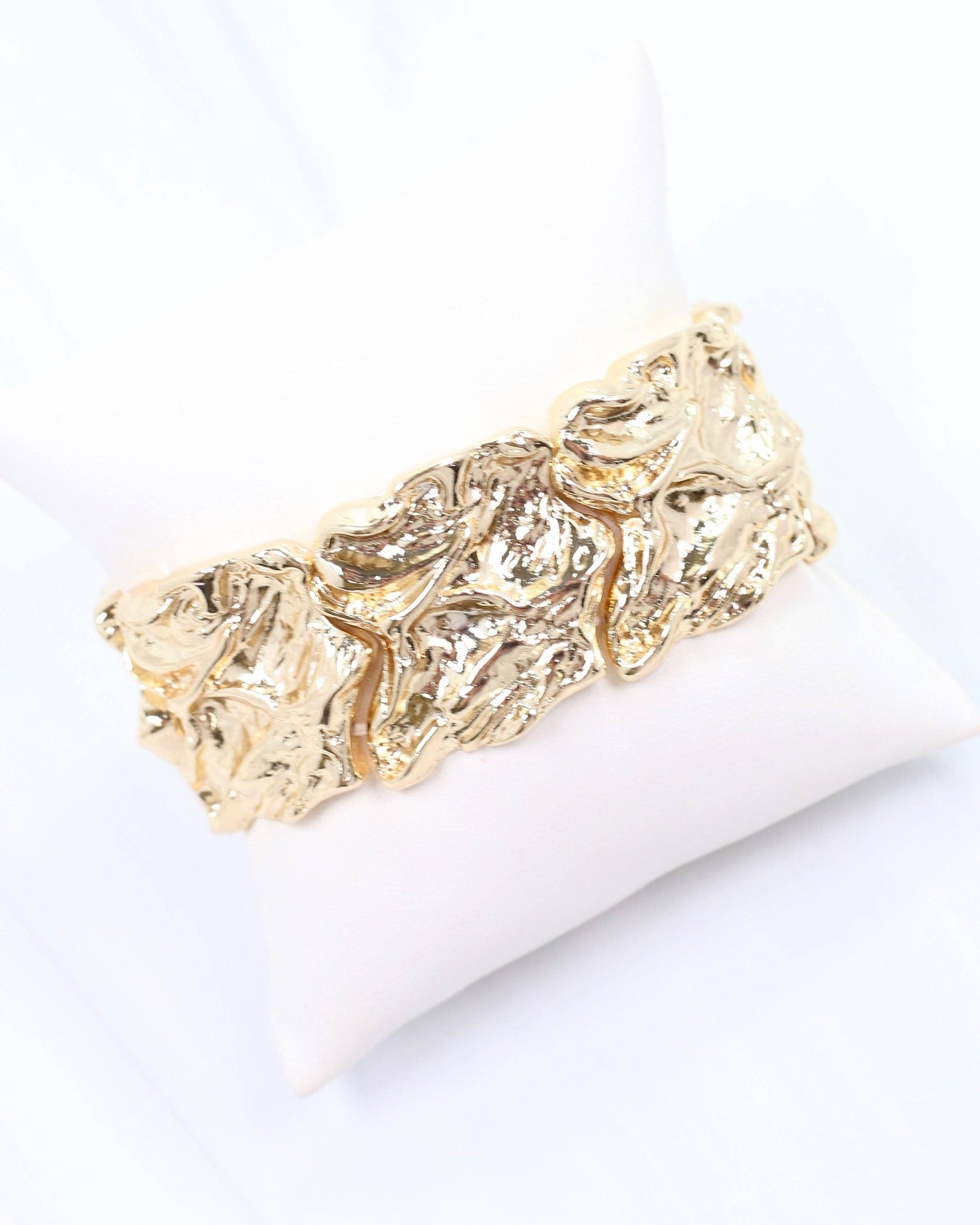 Crandell Stretch Bracelet Gold