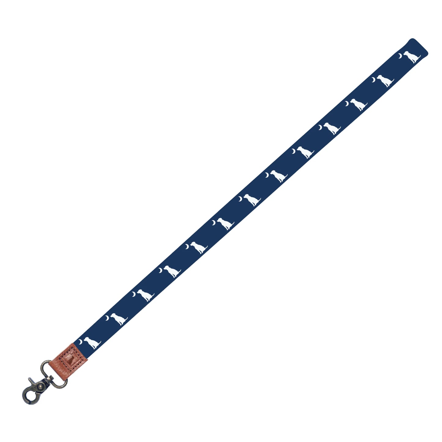 Long Lanyard - Navy Dog & Moon