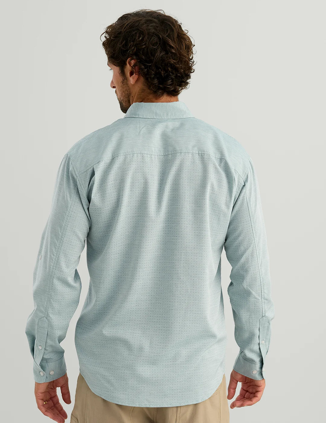 Tidepoint Ripstop Button Down - Aqua Haze