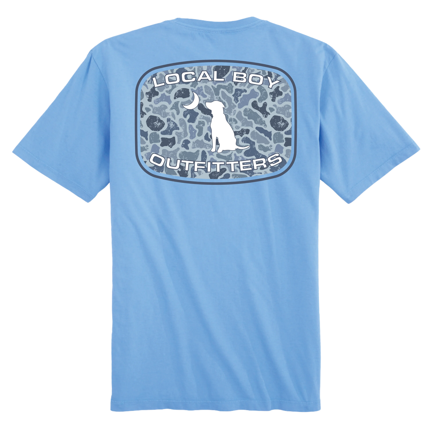 Distressed LCF Cobalt Patch Tee - YOUTH