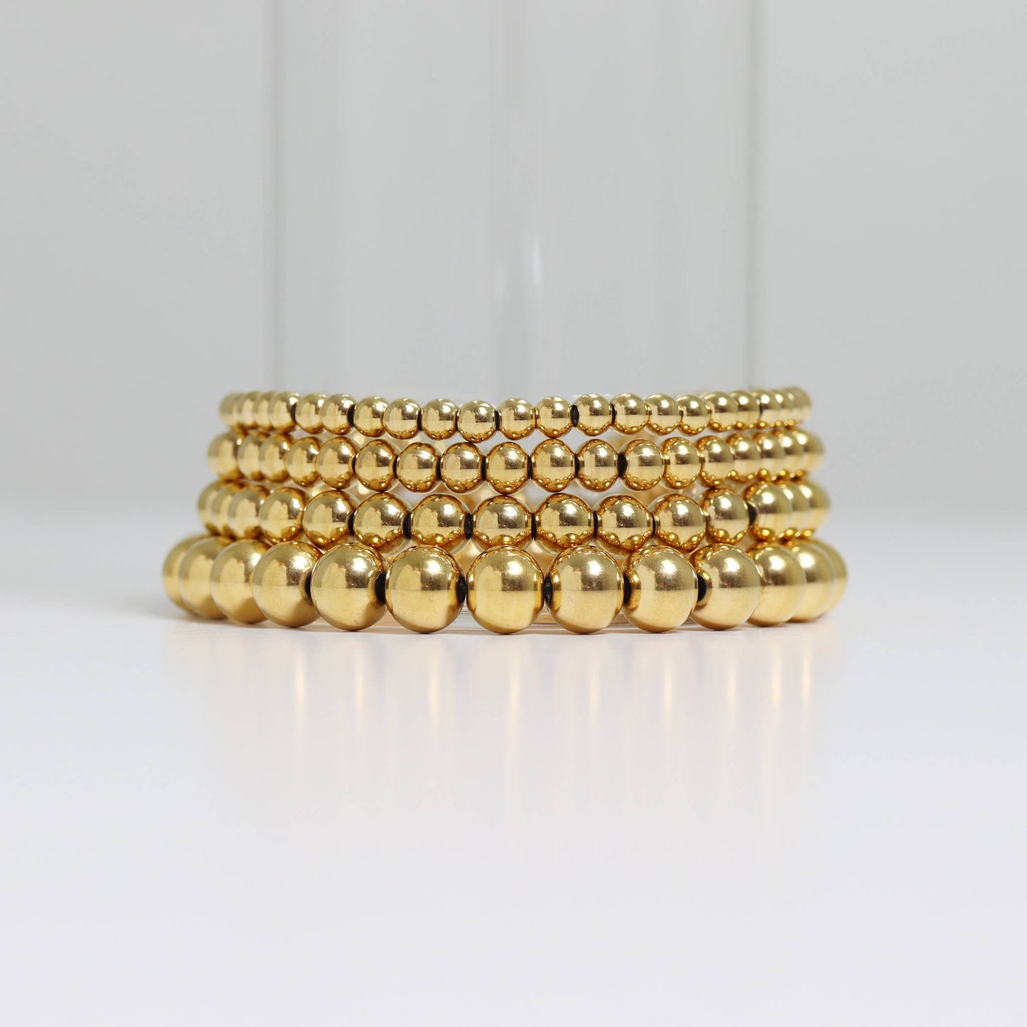 18kt Gold Filled Beaded Bracelet