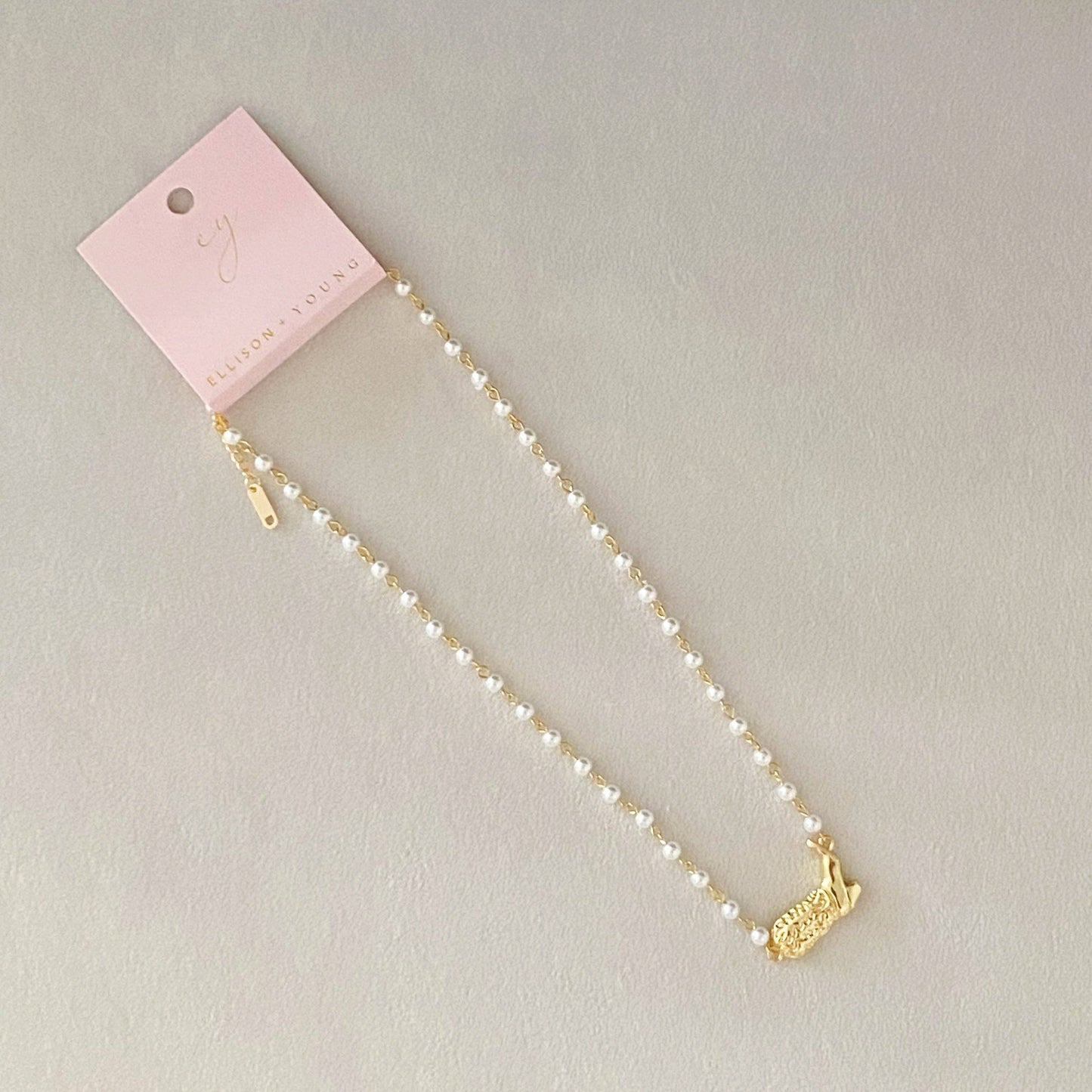 Roughrider Pearl Necklace
