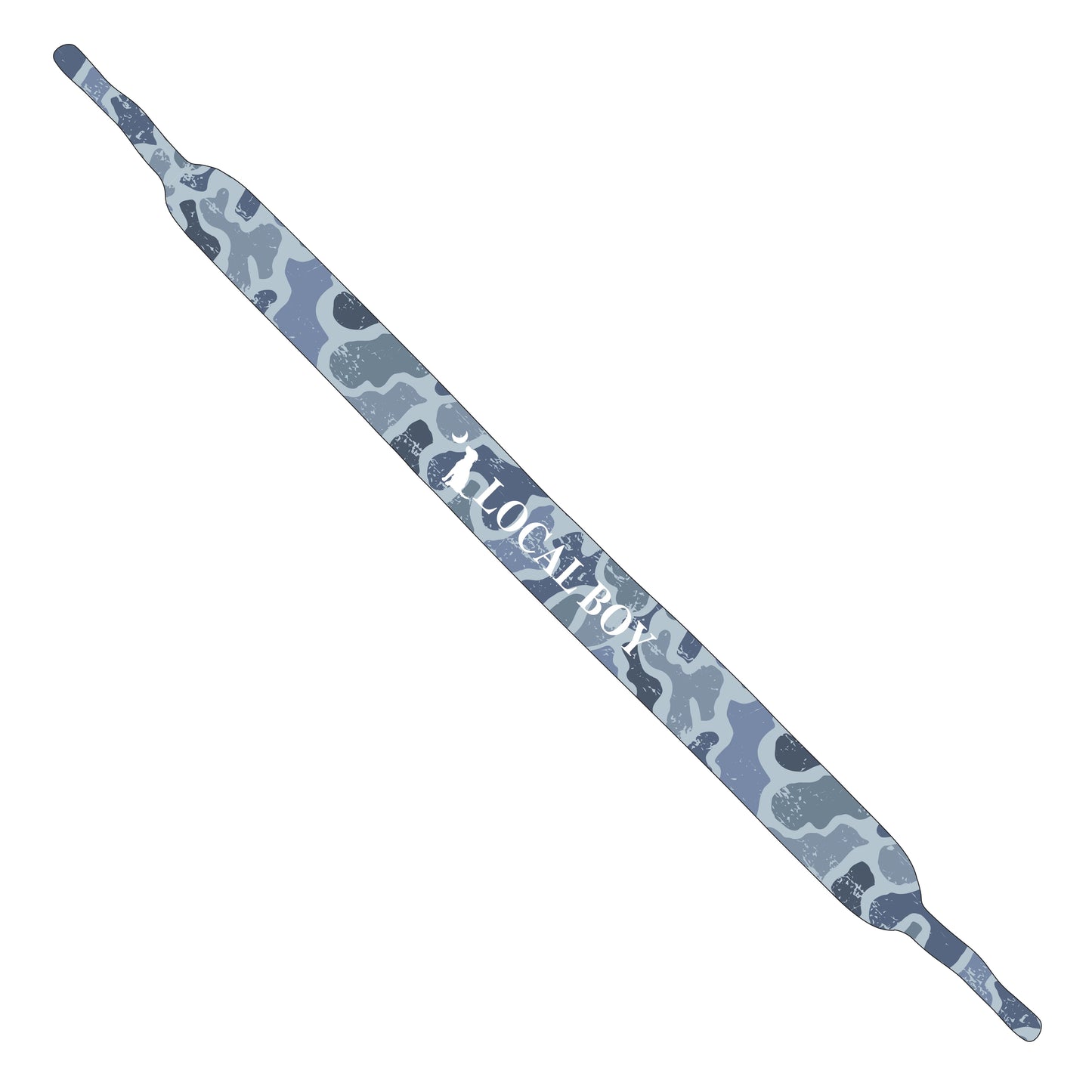 Distressed LCF Cobalt Sunglass Strap
