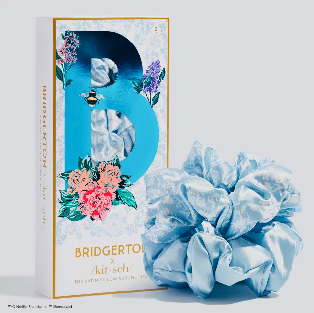 Bridgerton Satin Pillow Scrunchies