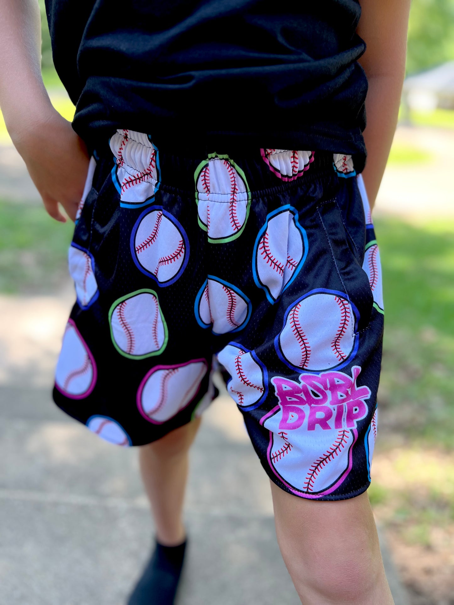 BSBL DRIP- Neon Nights Shorts