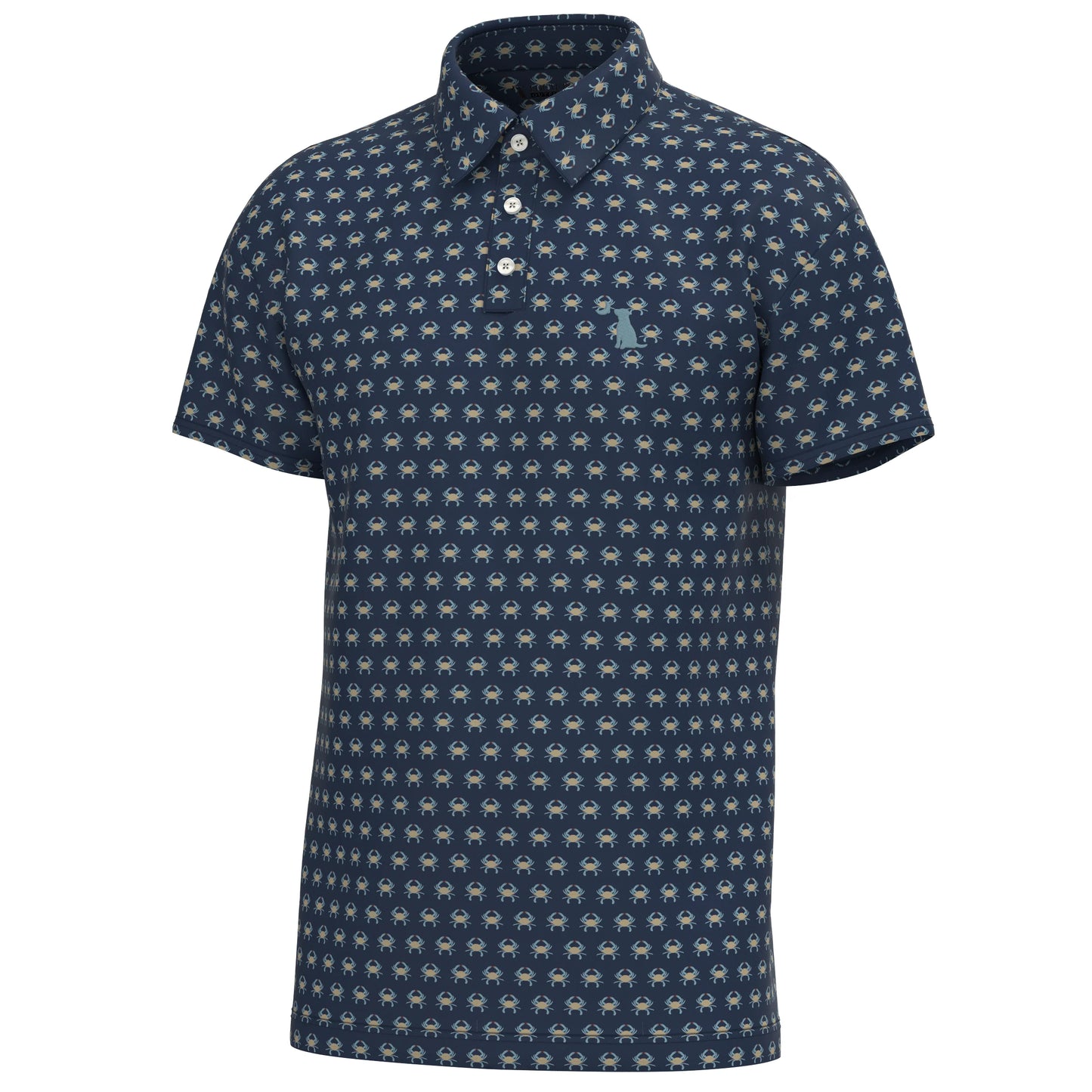 Dirty Myrtle Polo - Blue Crab