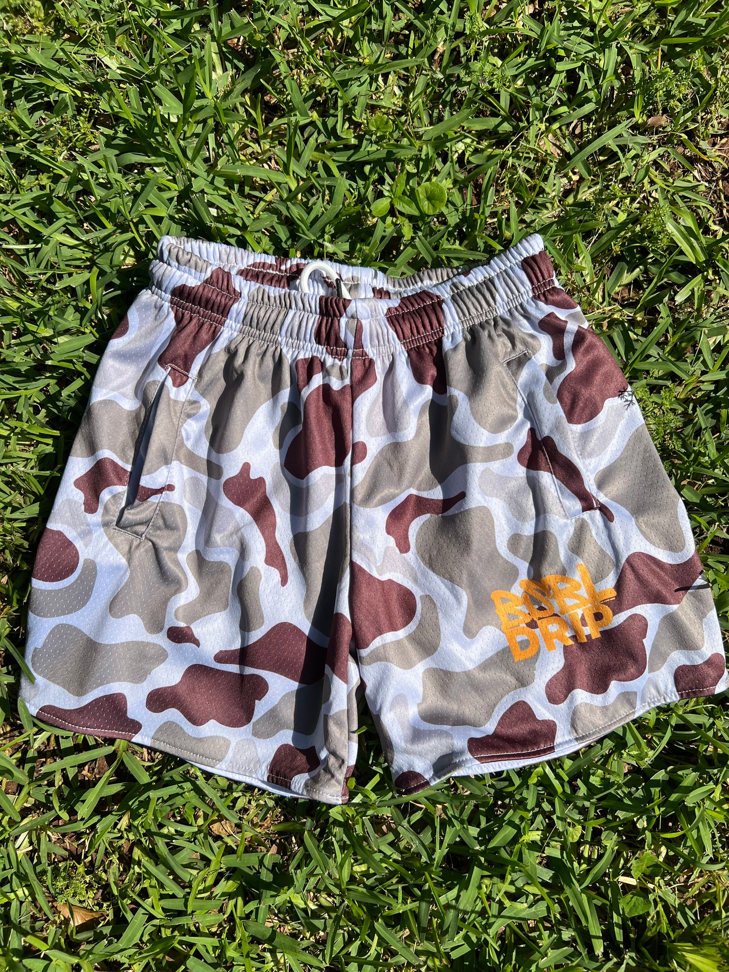 BSBL DRIP- Camo Shorts