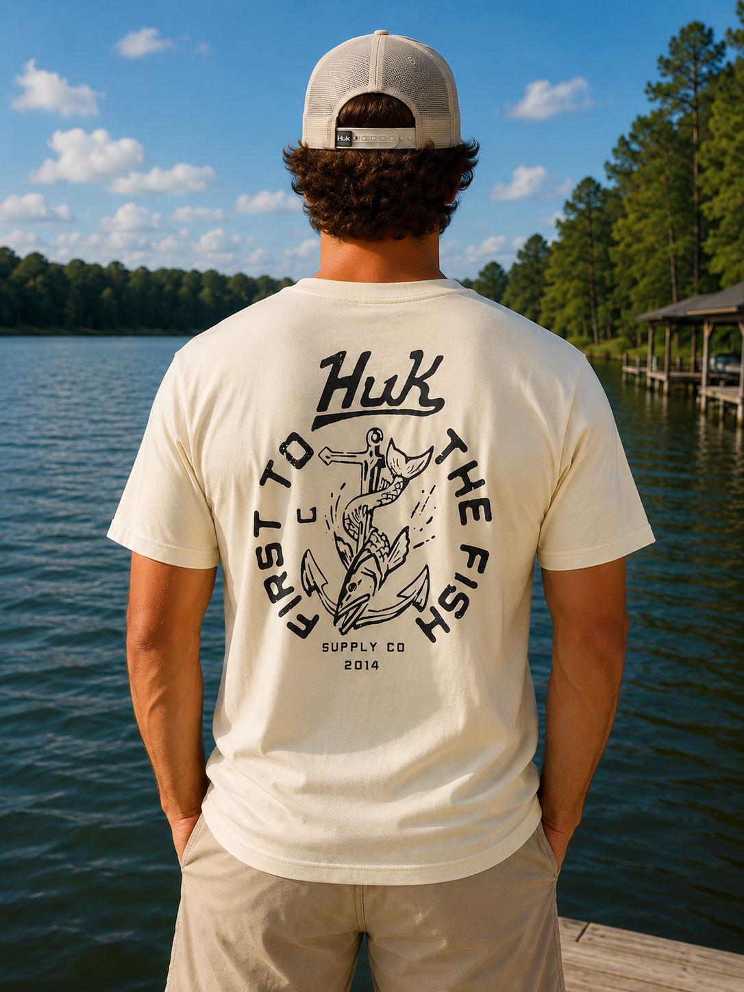 Huk Vintage SS Tee - Egret