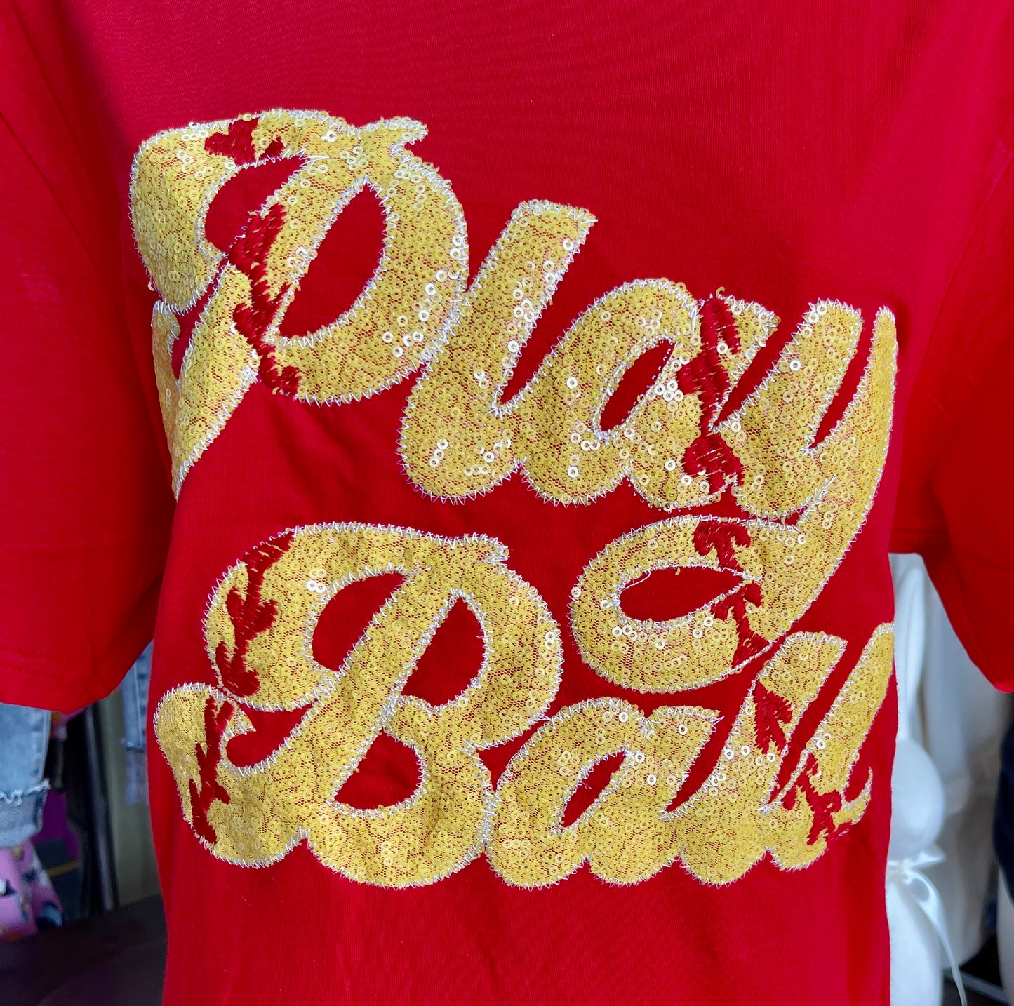 Sequin Ball Tee