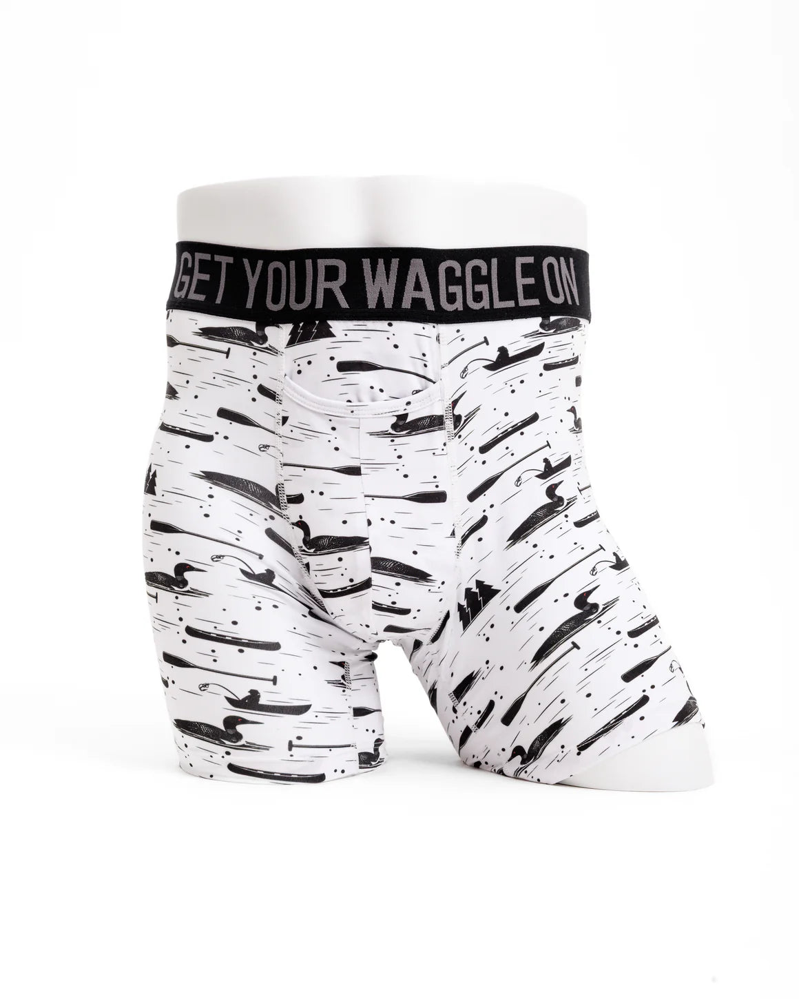 Loon Lake Men's Caddie Boxer Briefs